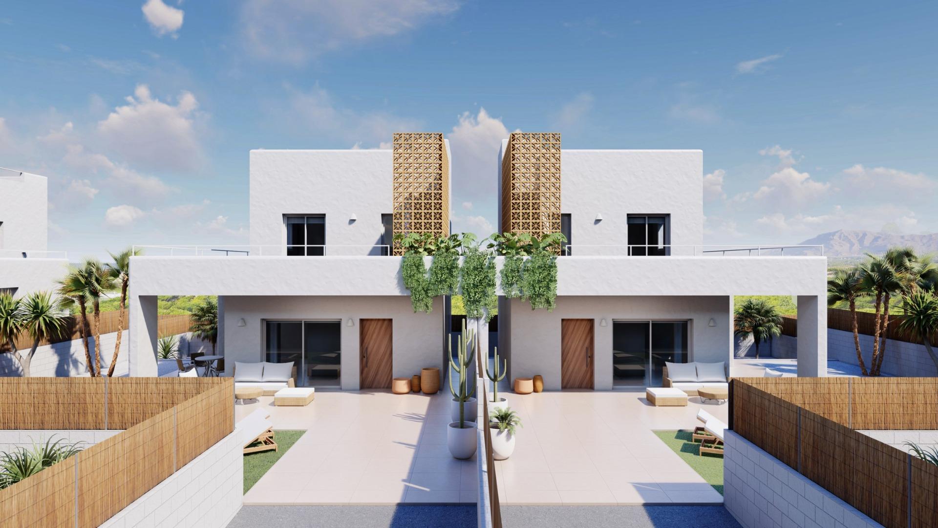 New Build - 3 Bedroom 3 Bathroom Villa in Pilar de La Horadada - Polideportivo  - Alicante