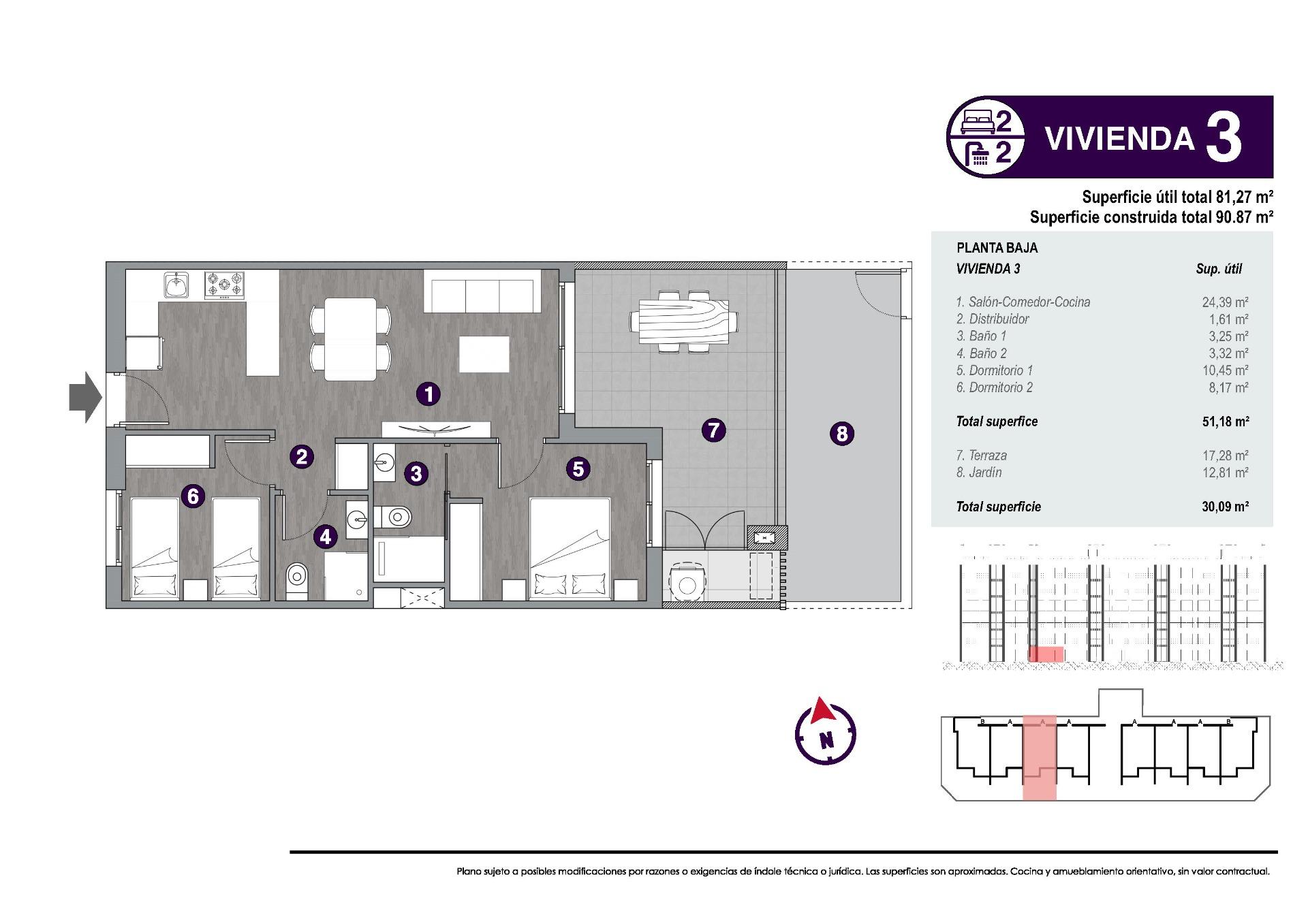New Build - 2 Bedroom 2 Bathroom Apartment in La Mata - Torreblanca  - Alicante