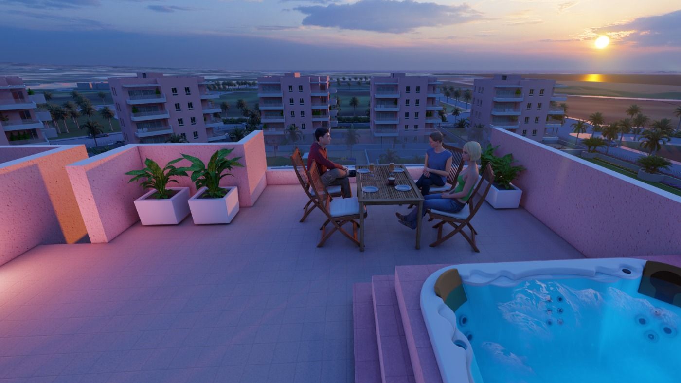 New Build - 3 Bedroom 2 Bathroom Penthouse in Guardamar del Segura - El Raso  - Alicante