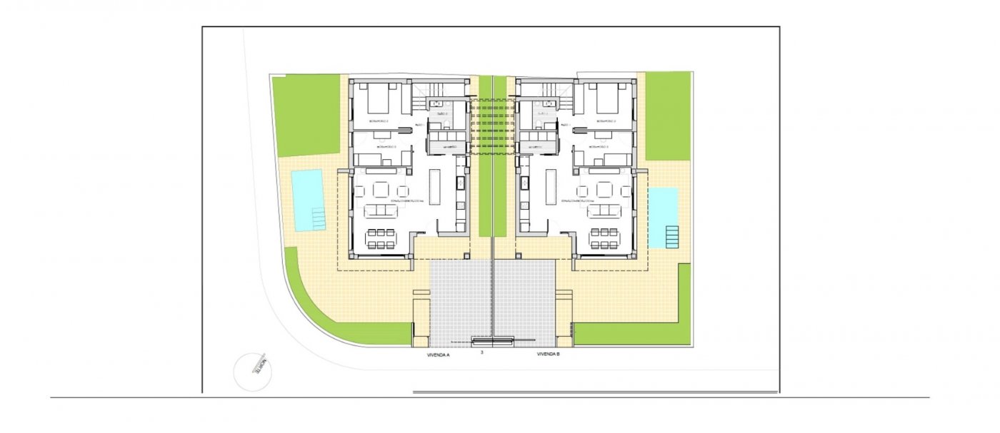 New Build - 3 Bedroom 2 Bathroom Villa in Daya Nueva - Pueblo  - Alicante