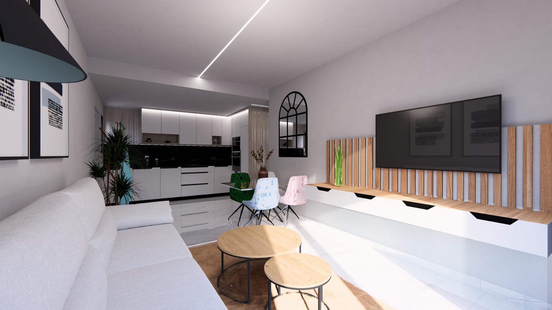 For sale - 2 Bedroom 2 Bathroom Penthouse in Algorfa - La Finca Golf Resort - Alicante