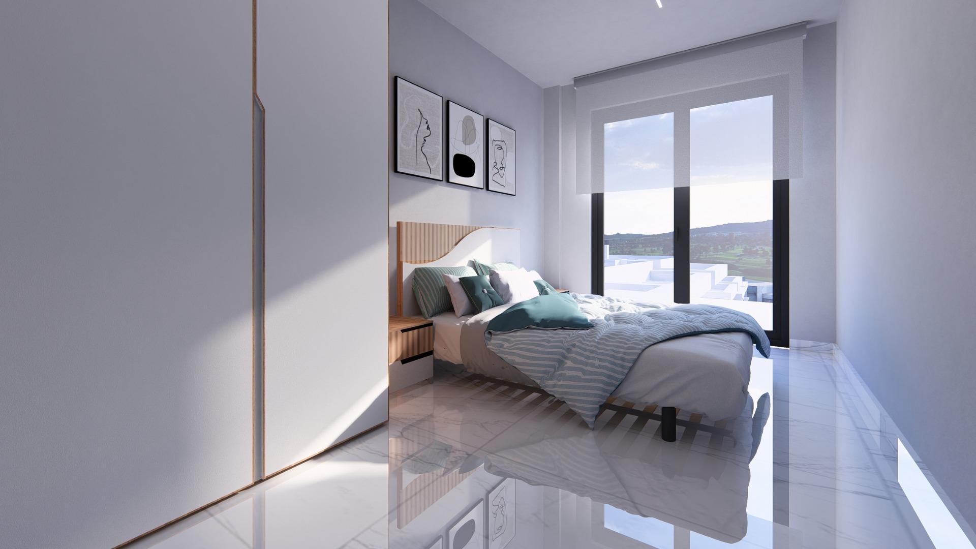 For sale - 2 Bedroom 2 Bathroom Penthouse in Algorfa - La Finca Golf Resort - Alicante