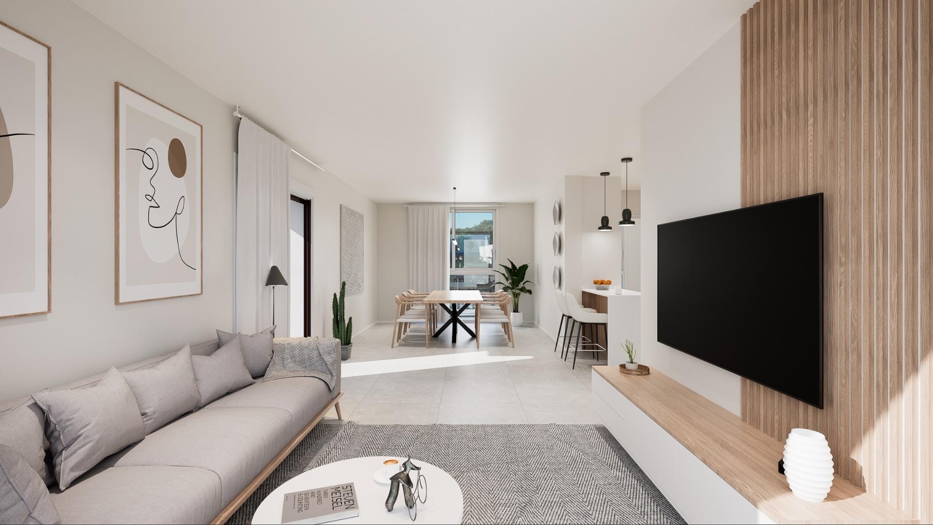 New Build - 3 Bedroom 2 Bathroom Town House in Torre de La Horadada - Torre De La Horadada  - Alicante