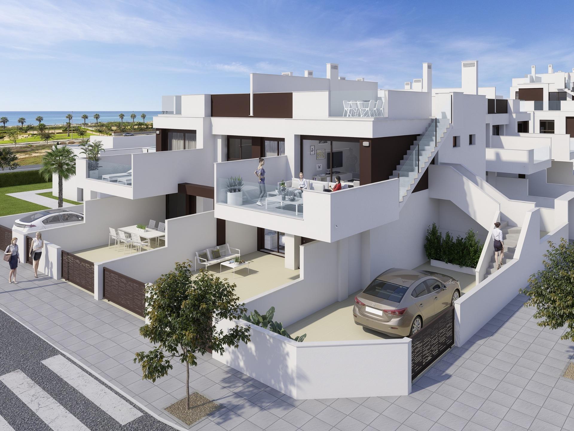 New Build - 3 Bedroom 2 Bathroom Town House in Torre de La Horadada - Torre De La Horadada  - Alicante