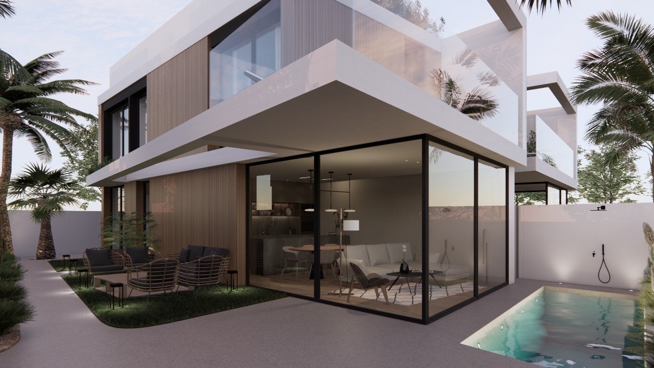New Build - 3 Bedroom 3 Bathroom Villa in Pilar de La Horadada - Torre De La Horadada  - Alicante