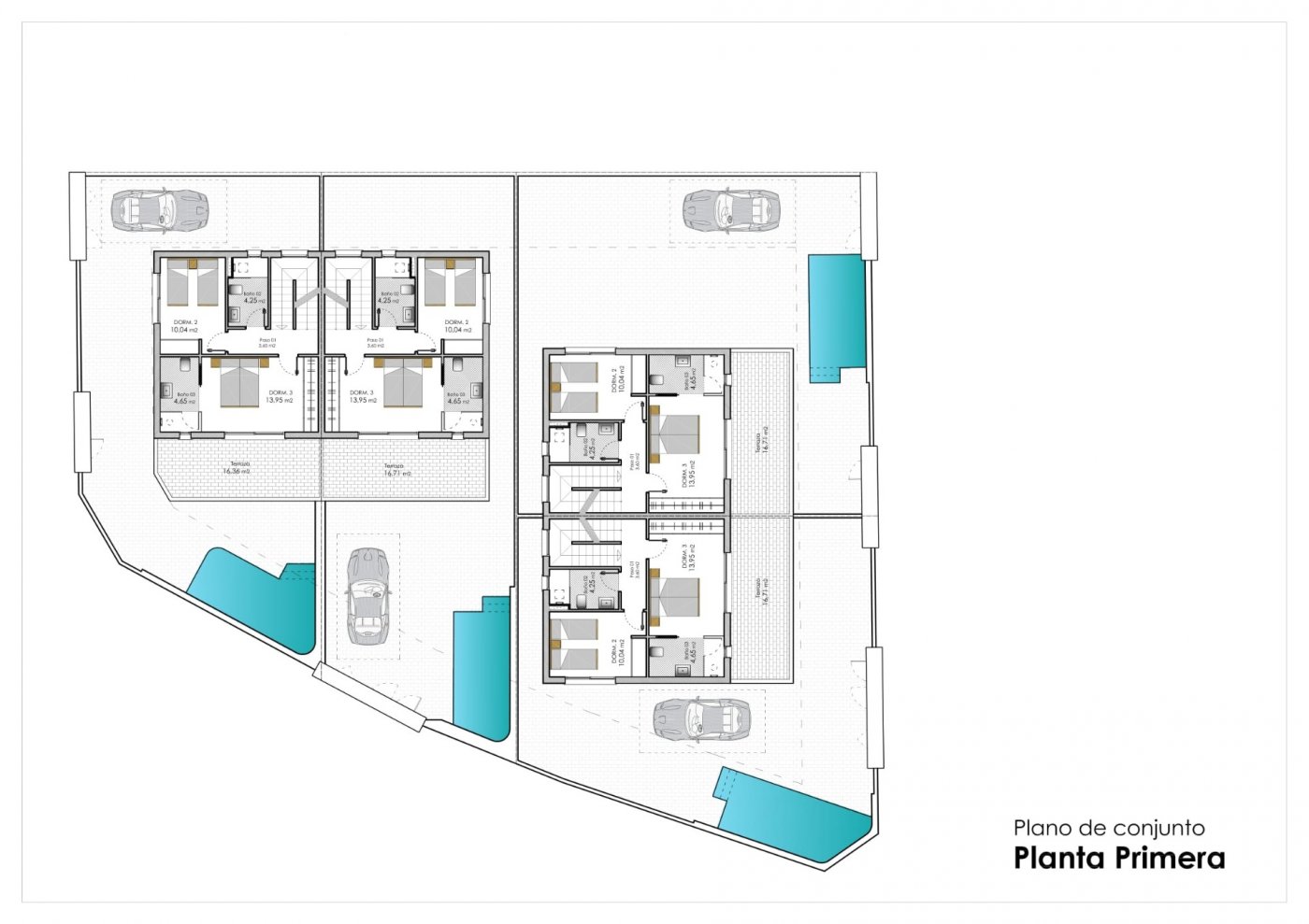 New Build - 3 Bedroom 3 Bathroom Villa in Pilar de La Horadada - pueblo  - Alicante