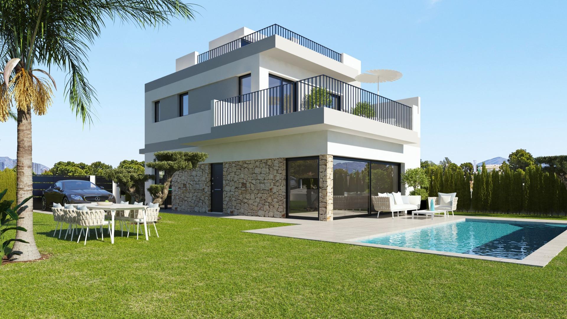 New Build - 3 Bedroom 3 Bathroom Villa in San Miguel de Salinas - Cerro Del Sol  - Alicante
