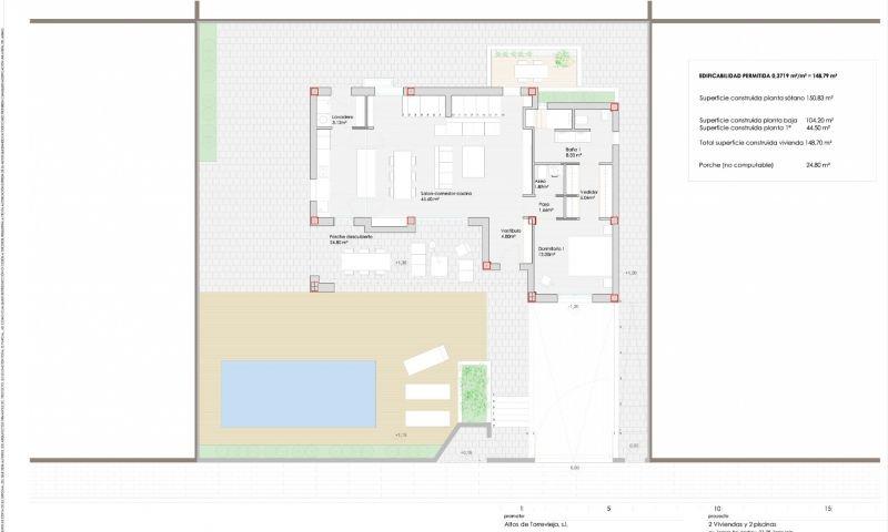 New Build - 3 Bedroom 4 Bathroom Villa in Torrevieja - Los Altos  - Alicante