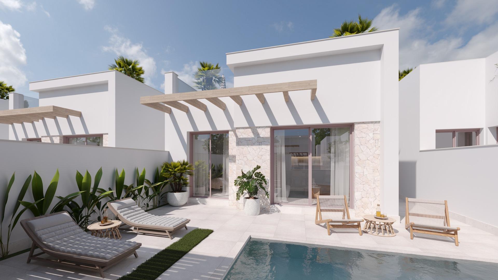 New Build - 2 Bedroom 2 Bathroom Villa in Torre Pacheco - Roldán  - Murcia