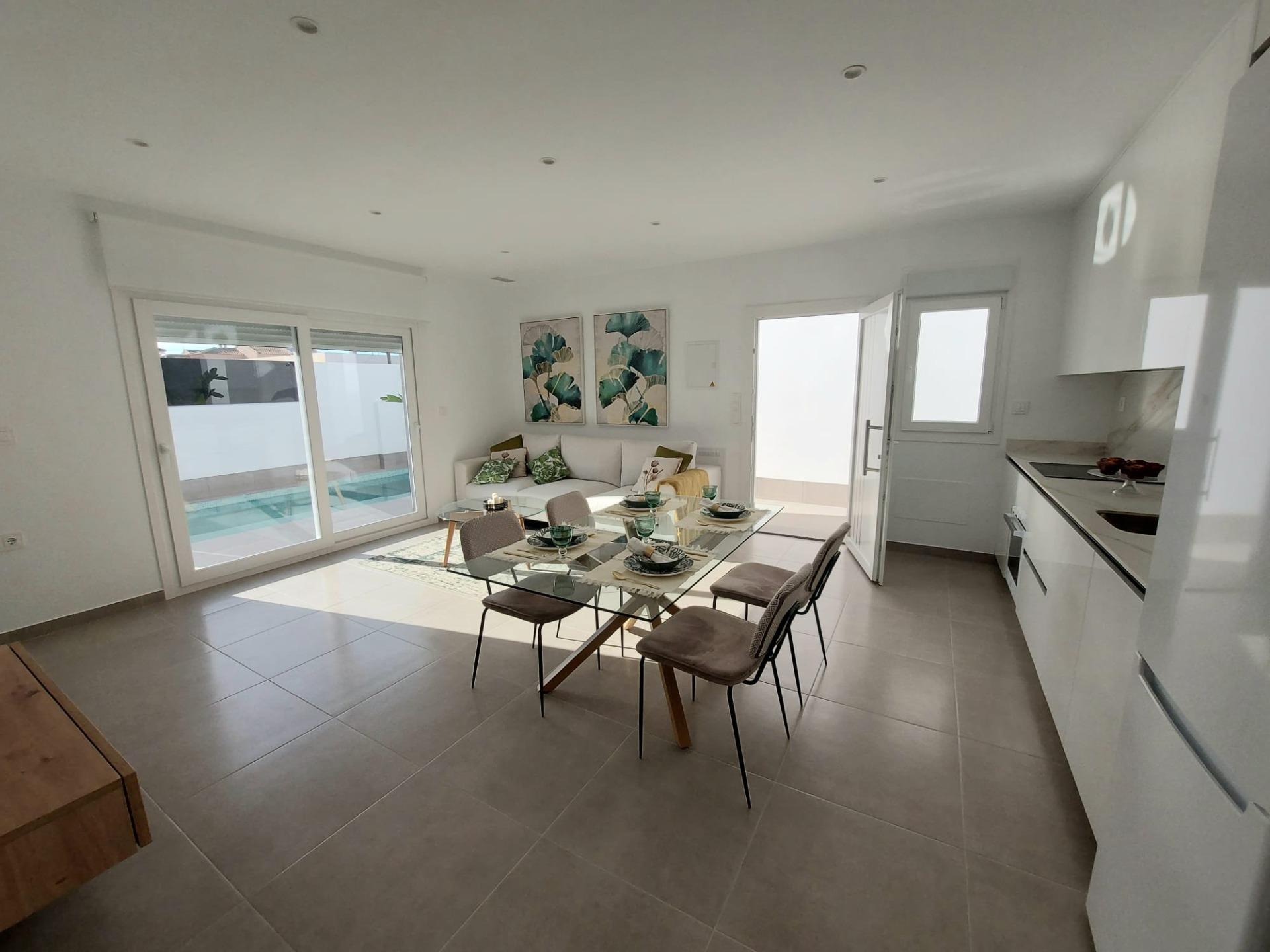 New Build - 2 Bedroom 2 Bathroom Villa in Torre Pacheco - Roldán  - Murcia