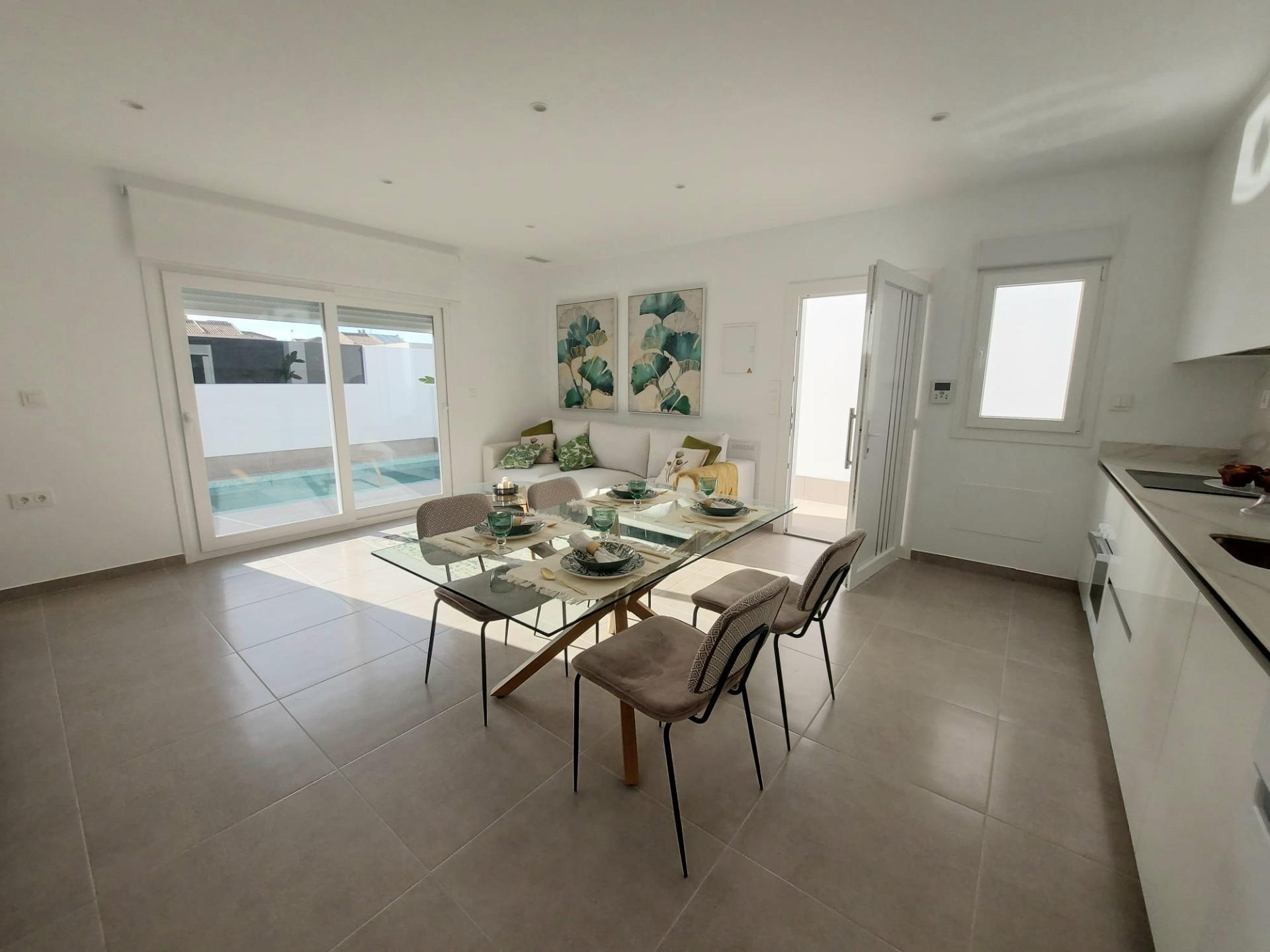 New Build - 2 Bedroom 2 Bathroom Villa in Torre Pacheco - Roldán  - Murcia