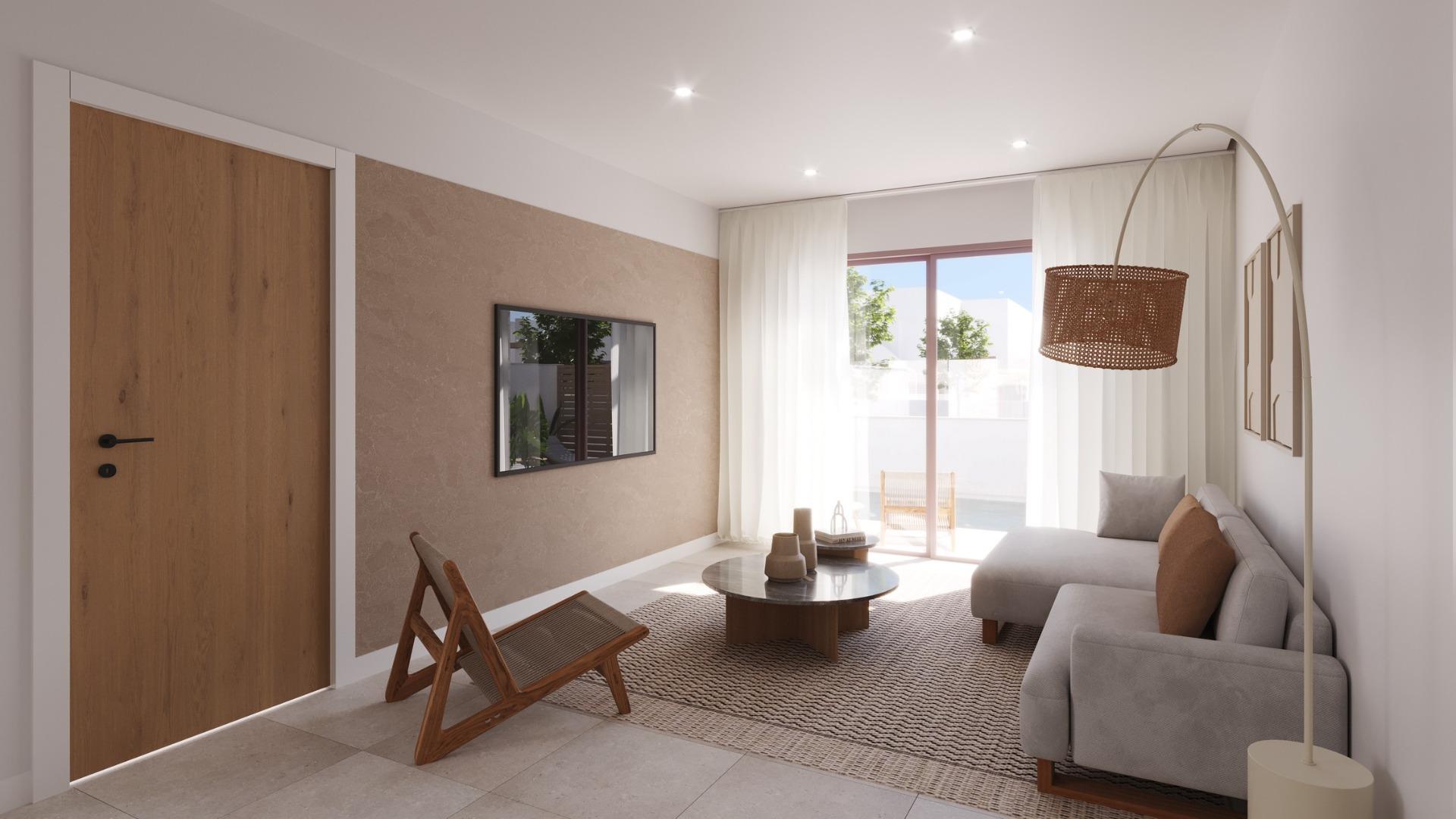 New Build - 2 Bedroom 2 Bathroom Villa in Torre Pacheco - Roldán  - Murcia