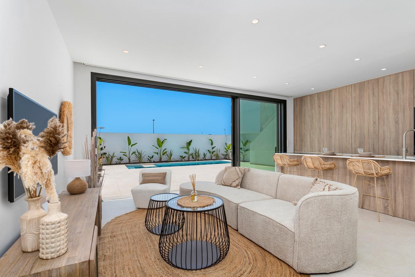 New Build - 3 Bedroom 2 Bathroom Town House in Los Alcazares - Serena Golf  - Murcia