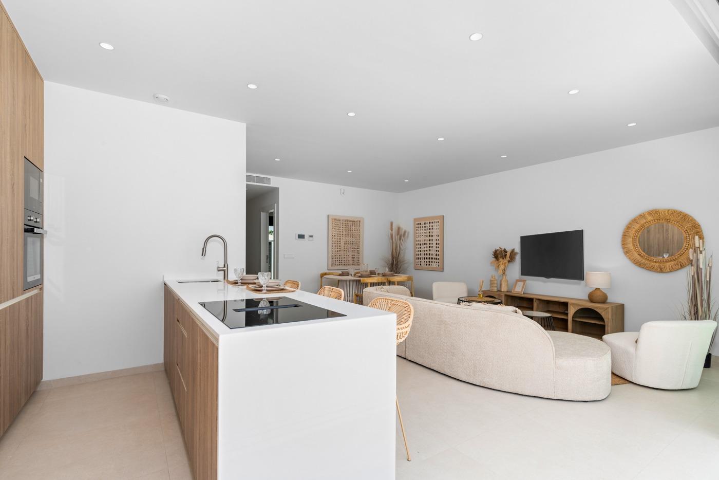 New Build - 3 Bedroom 2 Bathroom Town House in Los Alcazares - Serena Golf  - Murcia