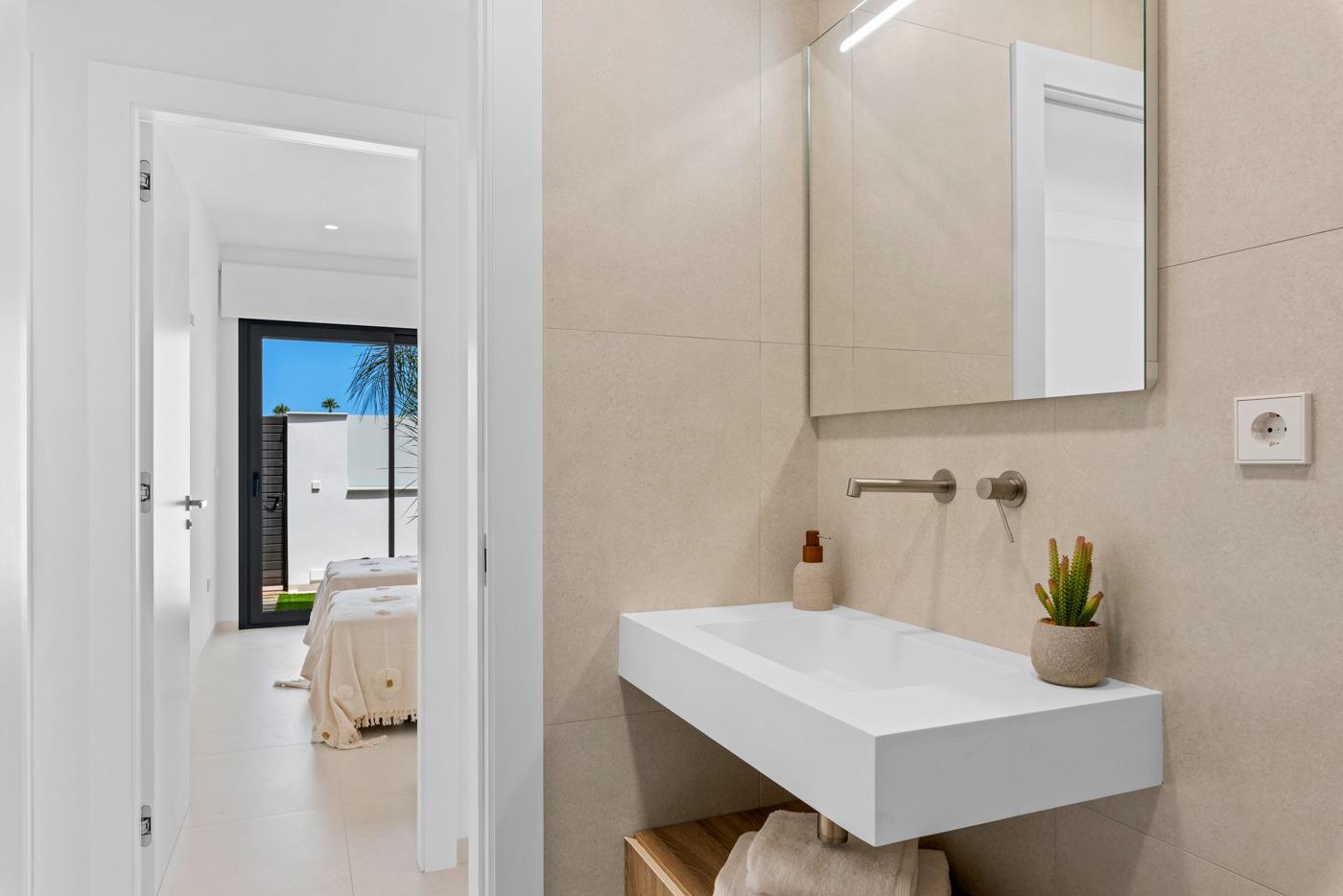 New Build - 3 Bedroom 2 Bathroom Town House in Los Alcazares - Serena Golf  - Murcia