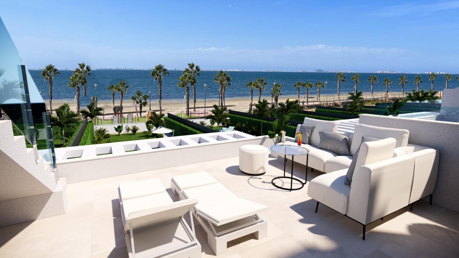 New Build - 3 Bedroom 3 Bathroom Villa in Los Alcazares - Nueva Ribera  - Murcia