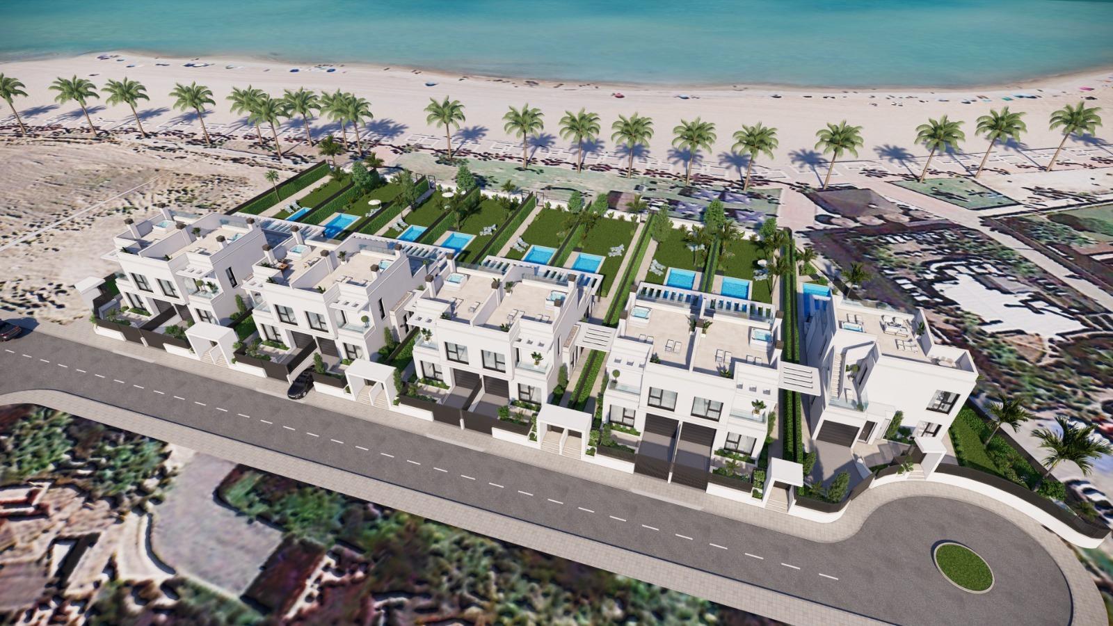 New Build - 3 Bedroom 3 Bathroom Villa in Los Alcazares - Nueva Ribera  - Murcia