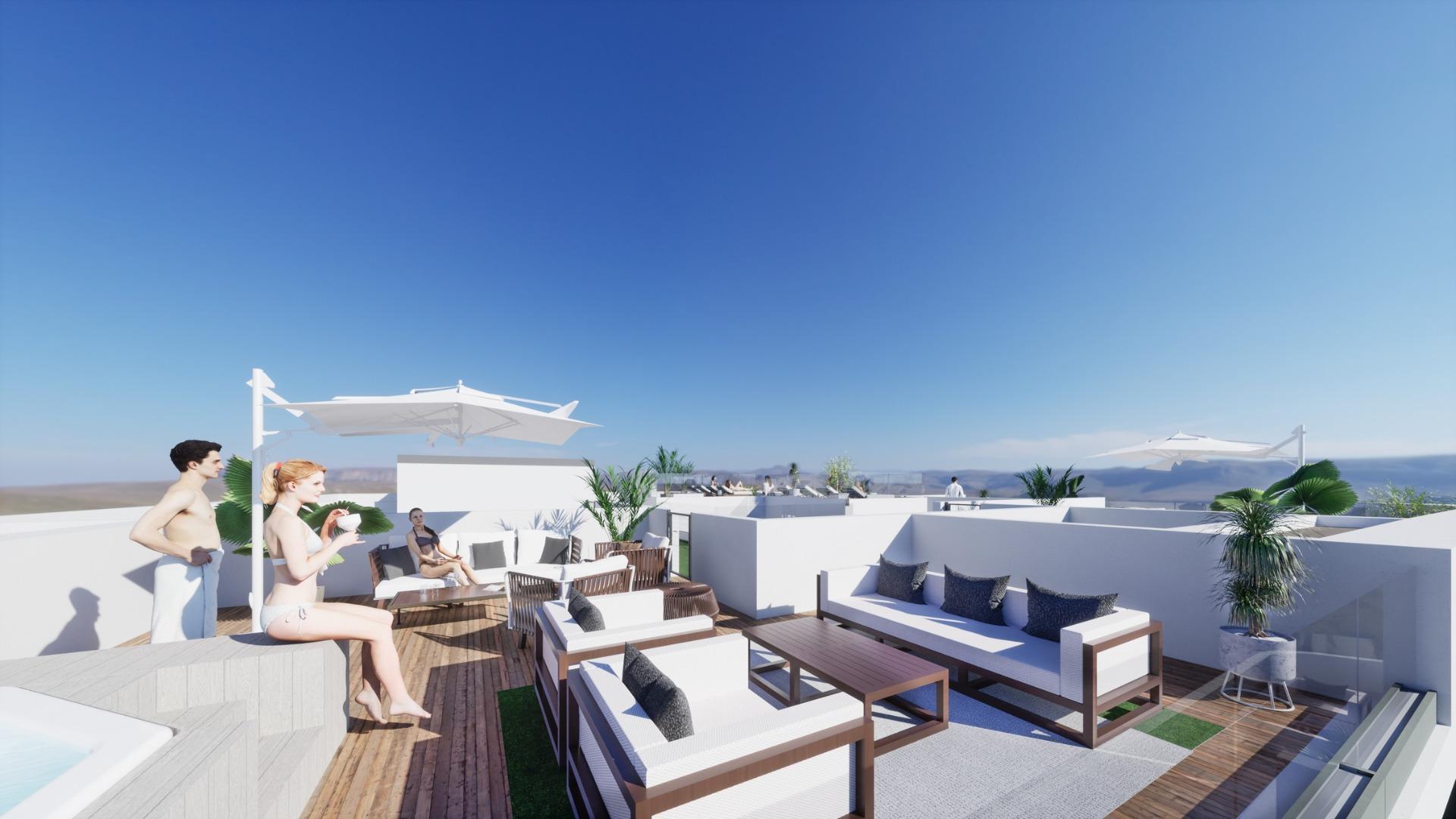 New Build - 2 Bedroom 2 Bathroom Penthouse in Torrevieja - Habaneras  - Alicante