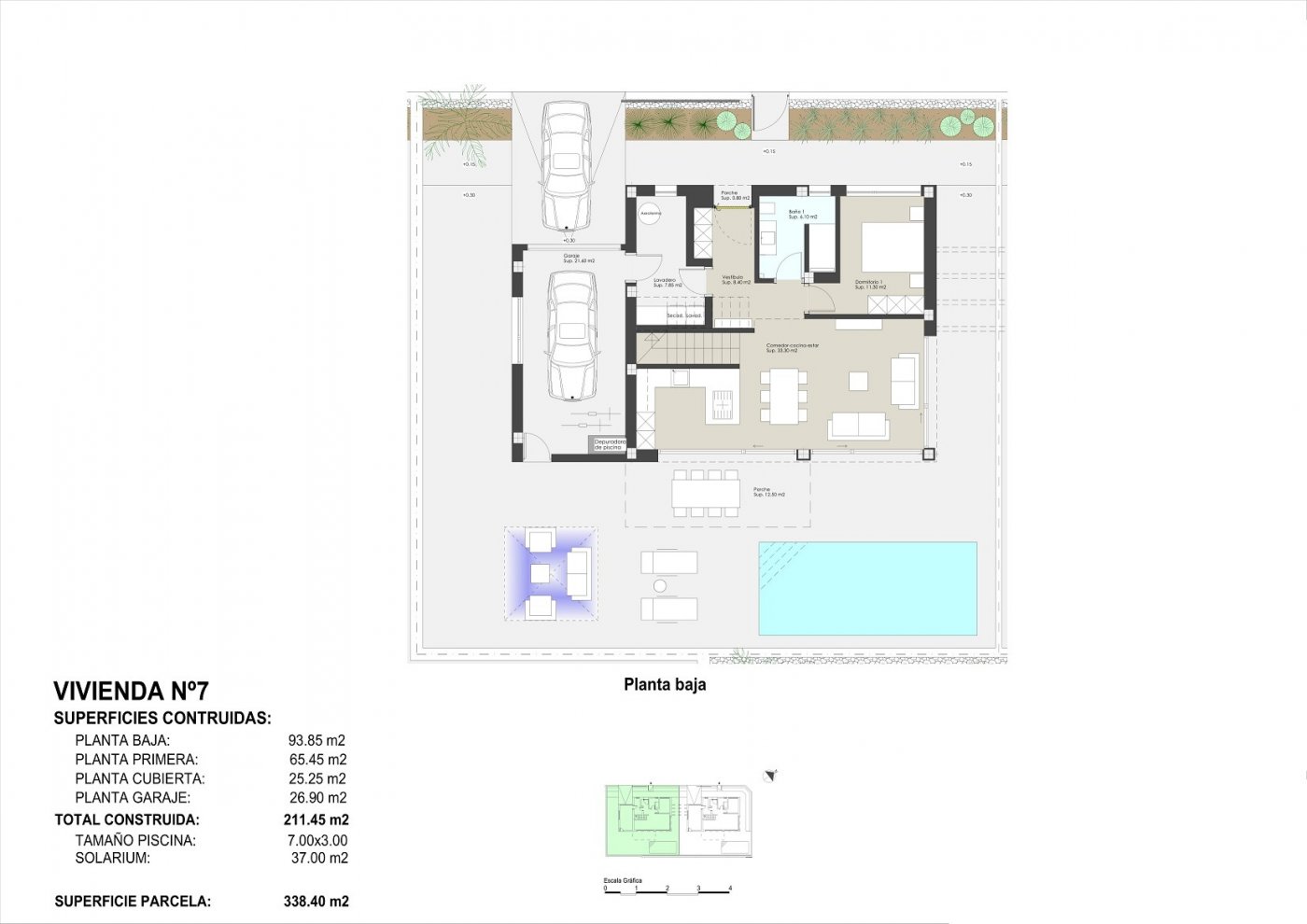 New Build - 3 Bedroom 3 Bathroom Villa in Pilar de La Horadada - Las Higuericas  - Alicante