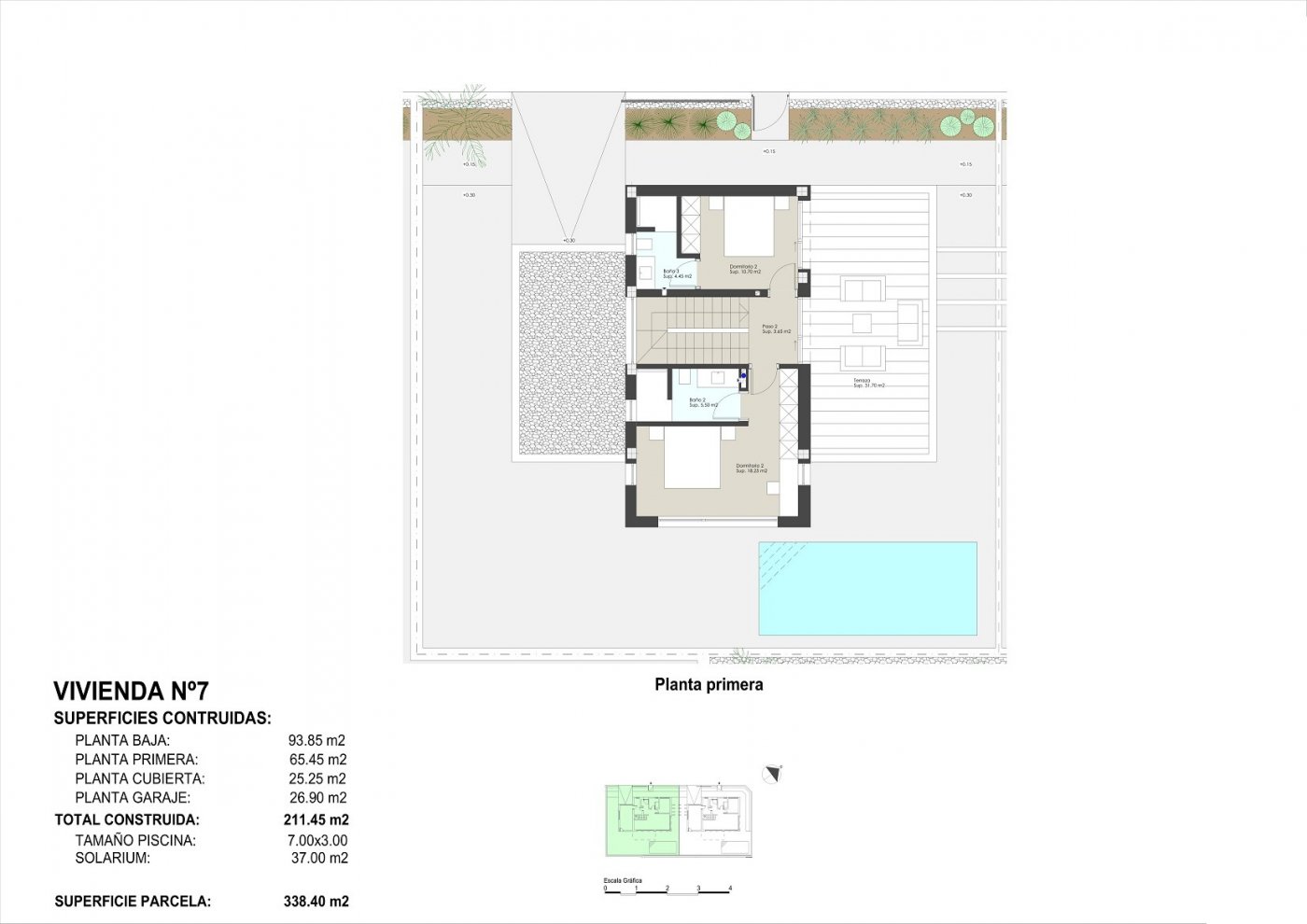 New Build - 3 Bedroom 3 Bathroom Villa in Pilar de La Horadada - Las Higuericas  - Alicante