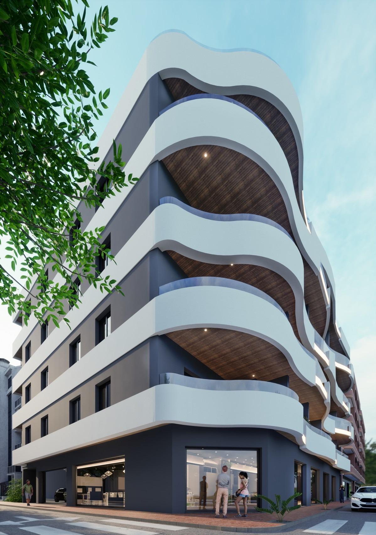 New Build - 3 Bedroom 2 Bathroom Penthouse in Torrevieja - Habaneras  - Alicante