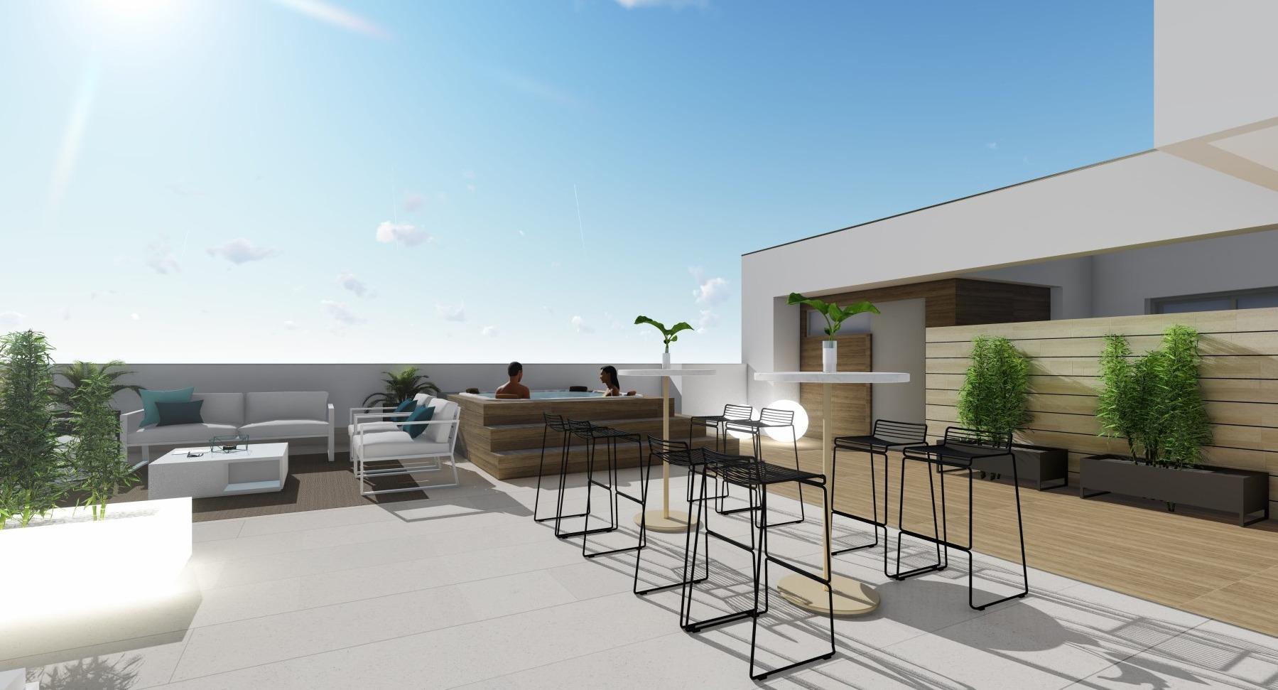 For sale - 1 Bedroom 1 Bathroom Apartment in Torrevieja - Playa Del Cura  - Alicante