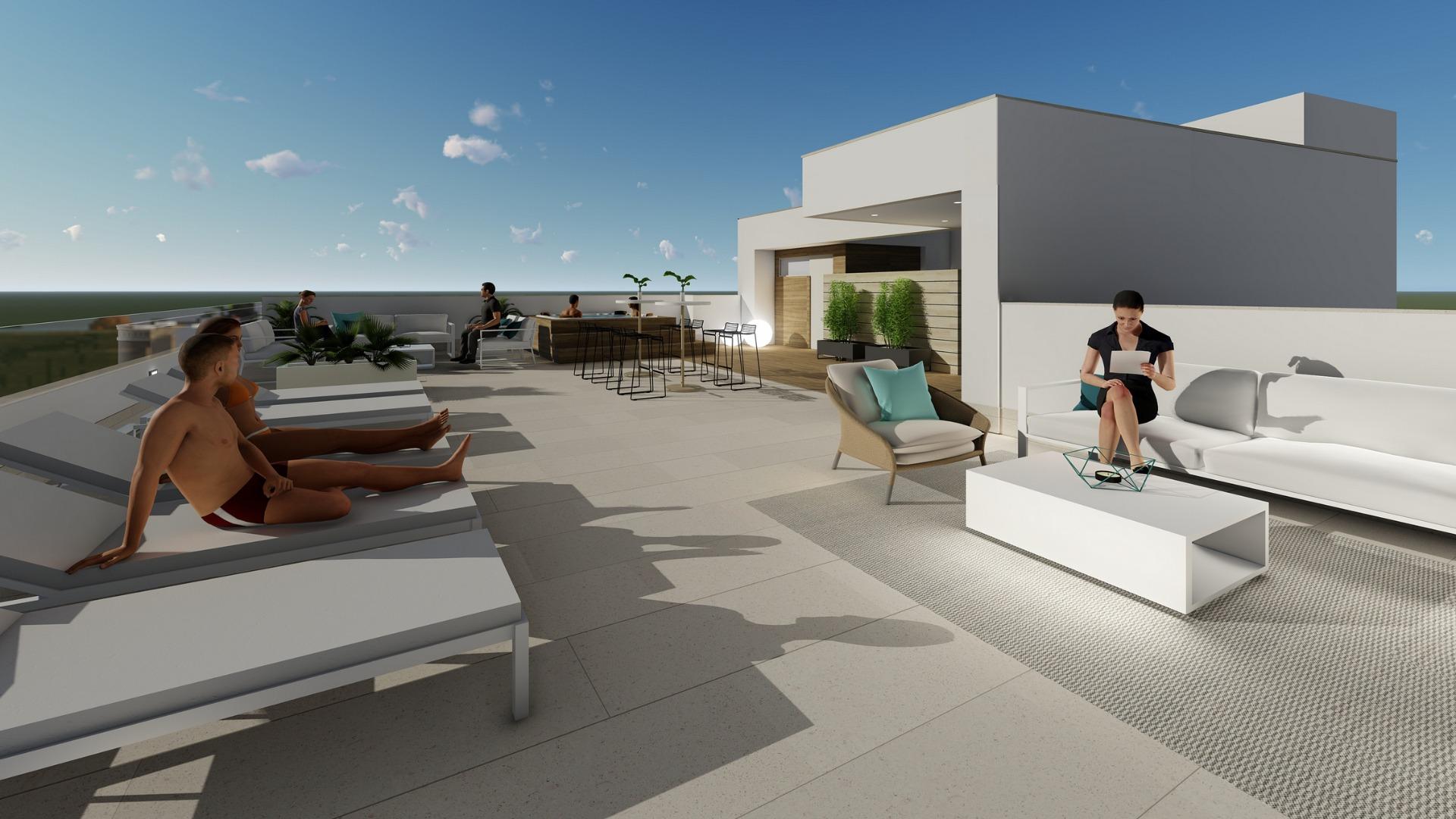 For sale - 1 Bedroom 1 Bathroom Apartment in Torrevieja - Playa Del Cura  - Alicante