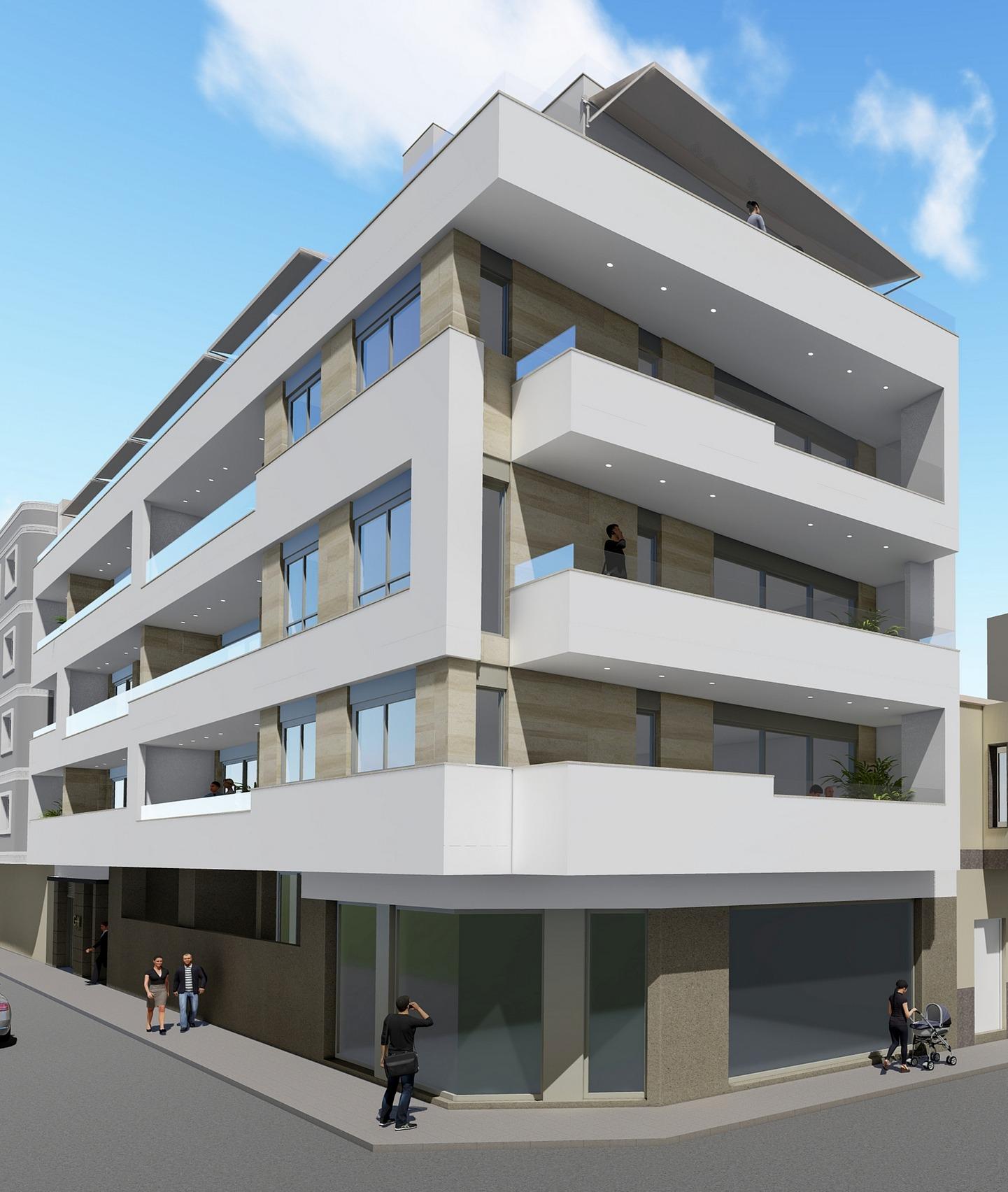 For sale - 1 Bedroom 1 Bathroom Apartment in Torrevieja - Playa Del Cura  - Alicante