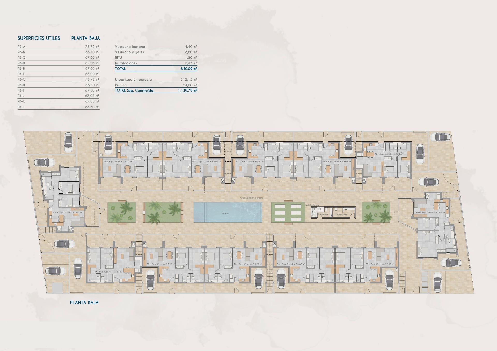 New Build - 3 Bedroom 2 Bathroom Bungalow in Torre Pacheco - Torrepacheco  - Murcia