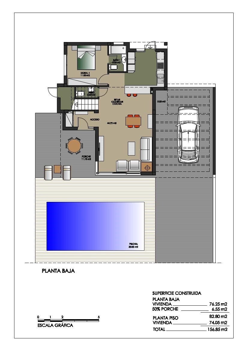For sale - 4 Bedroom 2 Bathroom Villa in Orihuela Costa - Campoamor  - Alicante