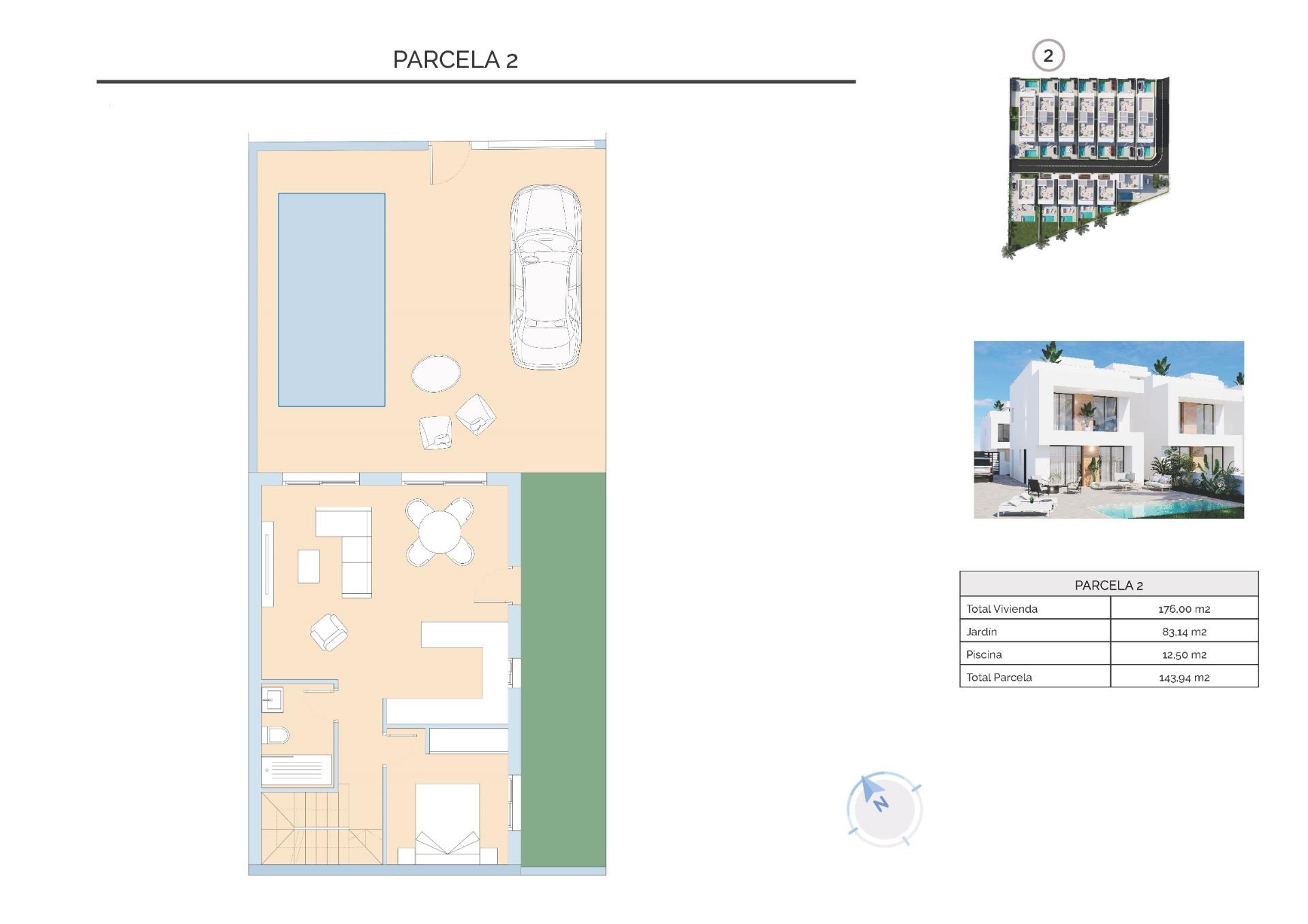 For sale - 3 Bedroom 3 Bathroom Villa in Orihuela Costa - La Zenia  - Alicante
