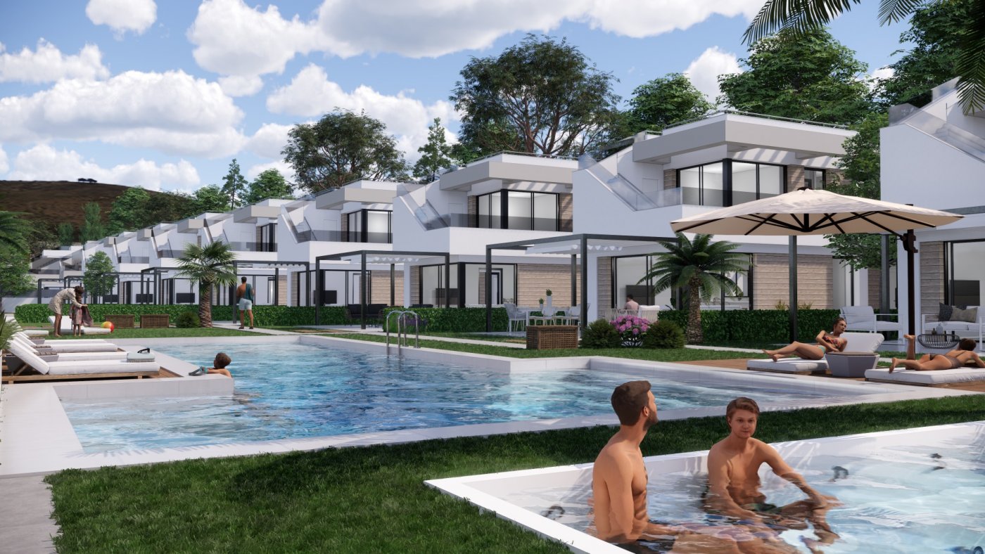 For sale - 3 Bedroom 3 Bathroom Villa in Pilar de La Horadada - Lo Romero Golf  - Alicante
