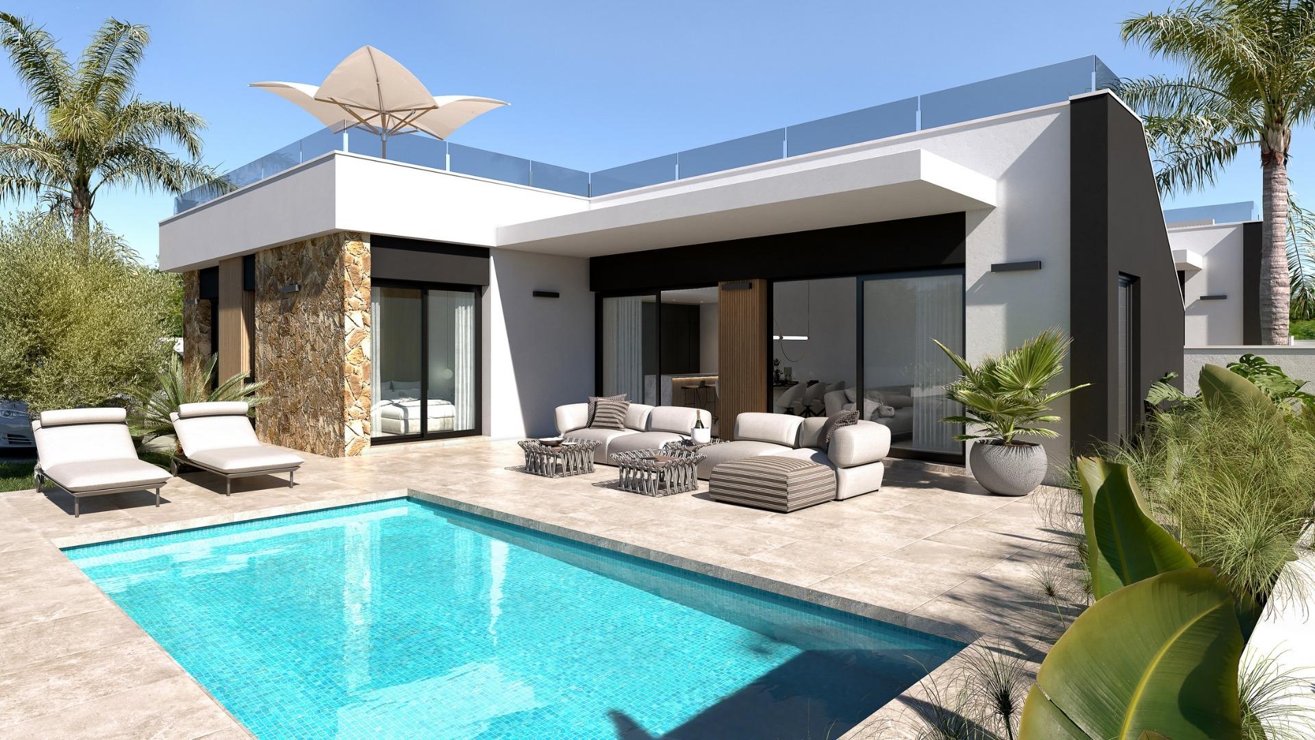 For sale - 3 Bedroom 2 Bathroom Villa in Ciudad Quesada - Lo Marabú  - Alicante