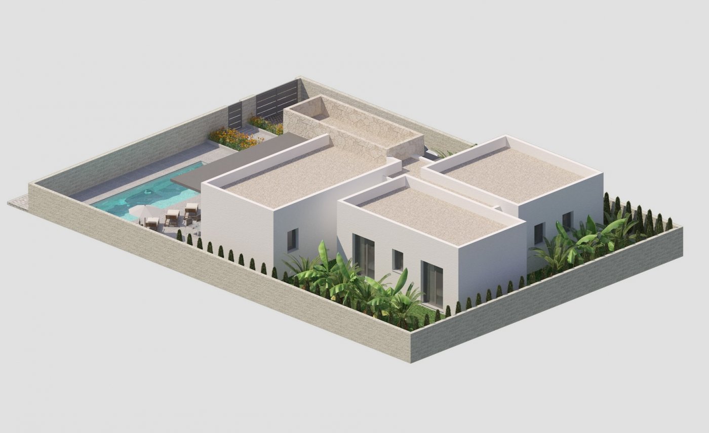 For sale - 3 Bedroom 3 Bathroom Villa in Benijofar - Polideportivo  - Alicante