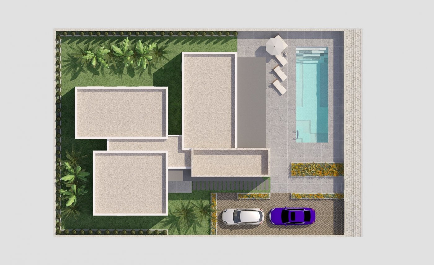 For sale - 3 Bedroom 3 Bathroom Villa in Benijofar - Polideportivo  - Alicante