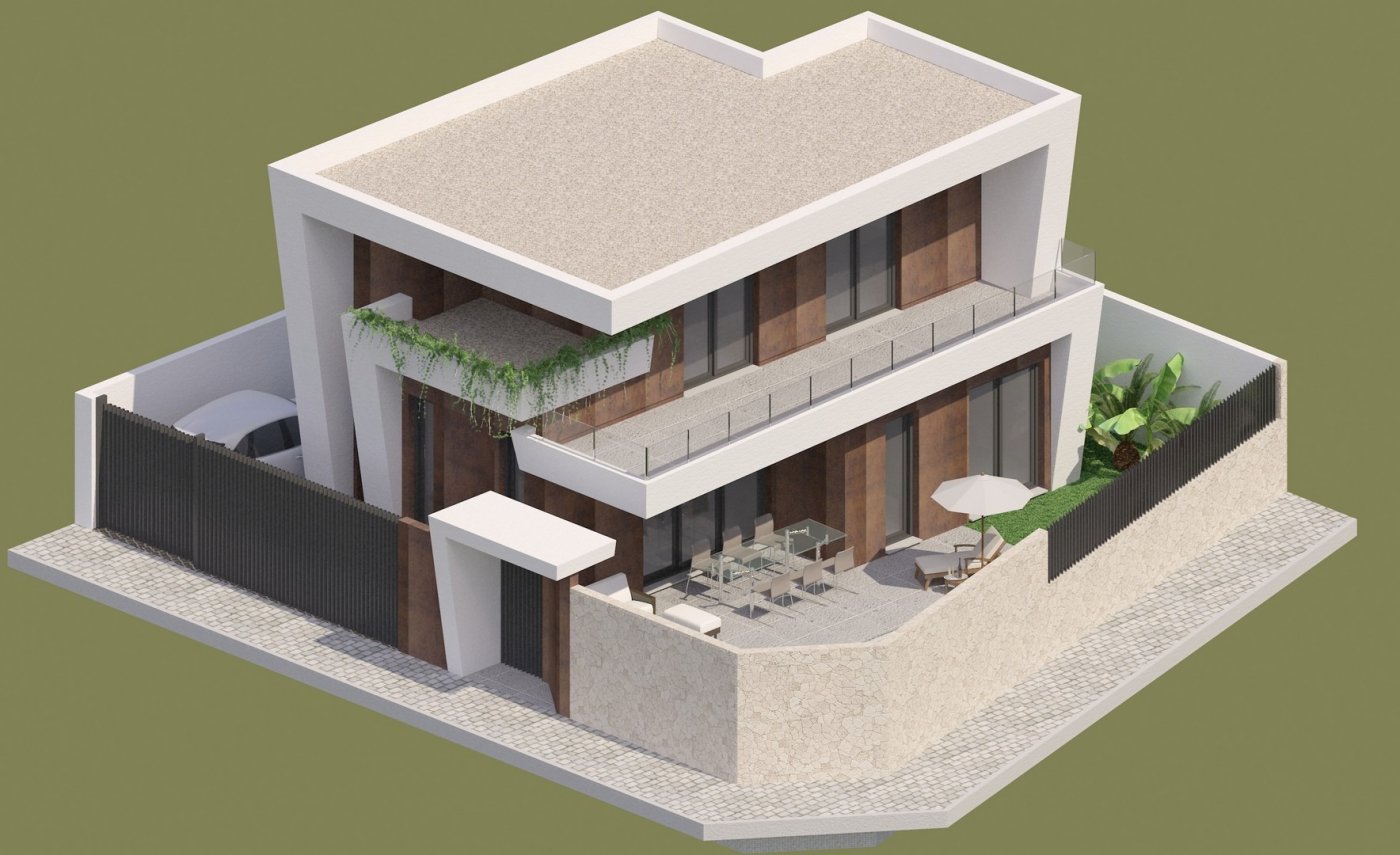For sale - 3 Bedroom 4 Bathroom Villa in Benijofar - Polideportivo  - Alicante
