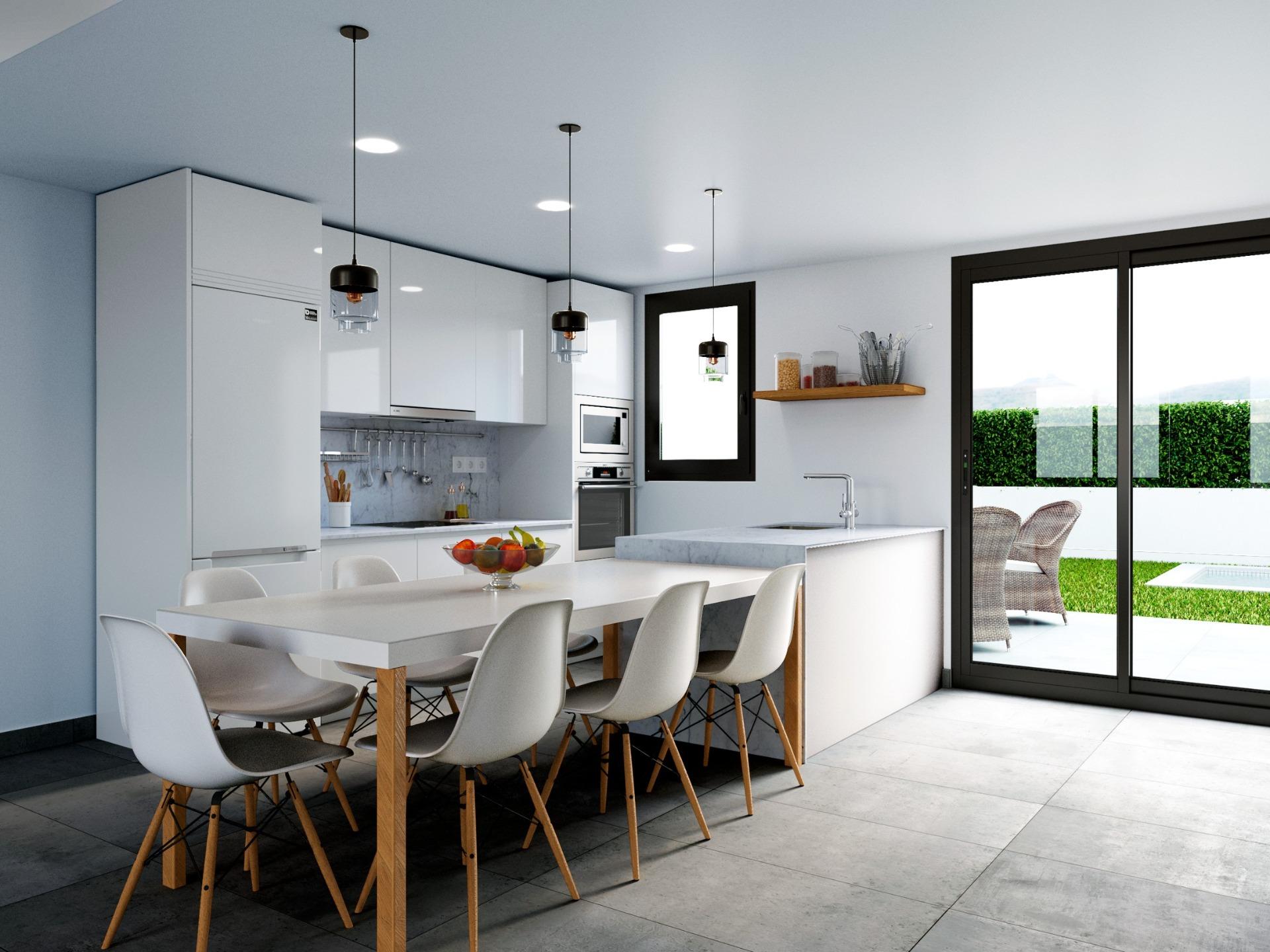 New Build - 3 Bedroom 3 Bathroom Villa in Los Belones - pueblo  - Murcia