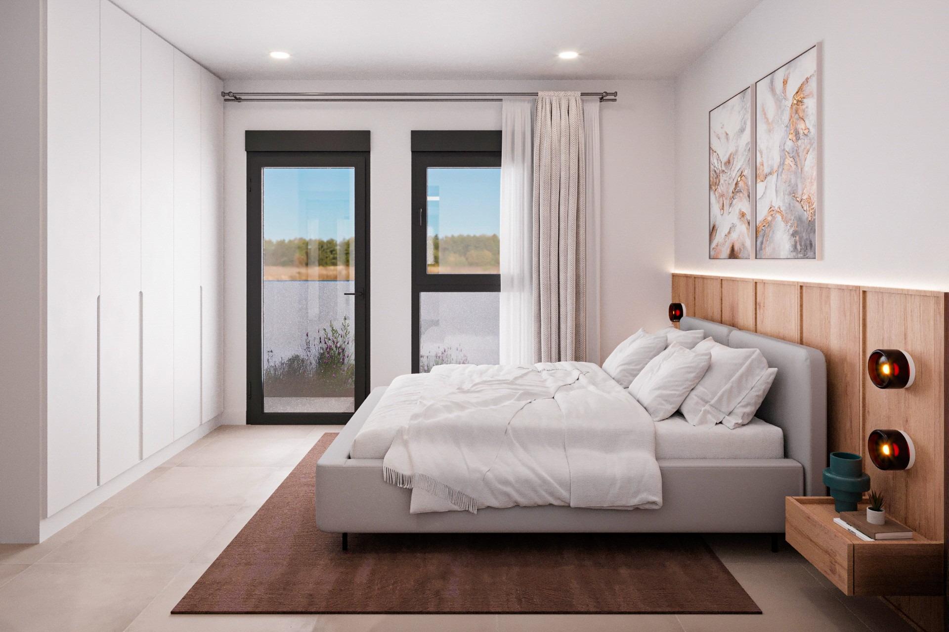 New Build - 2 Bedroom 2 Bathroom Town House in Fuente Álamo - La Pinilla  - Murcia