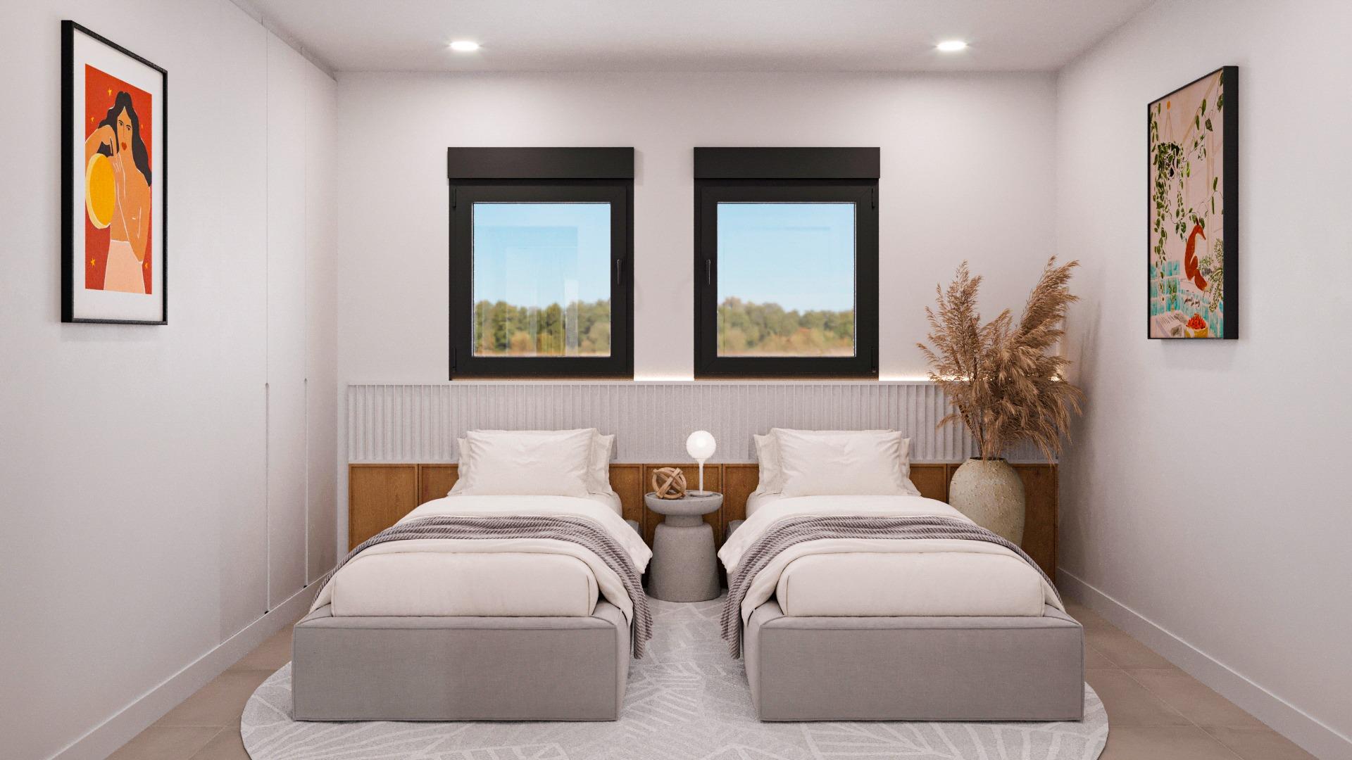 New Build - 3 Bedroom 3 Bathroom Villa in Fuente Álamo - La Pinilla  - Murcia