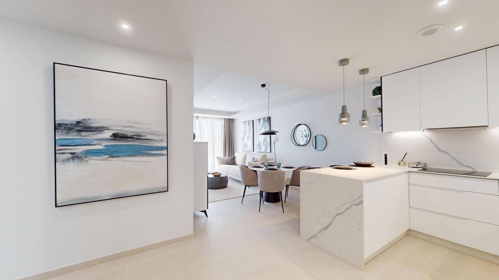 For sale - 3 Bedroom 2 Bathroom Apartment in Orihuela Costa - Lomas de Cabo Roig  - Alicante