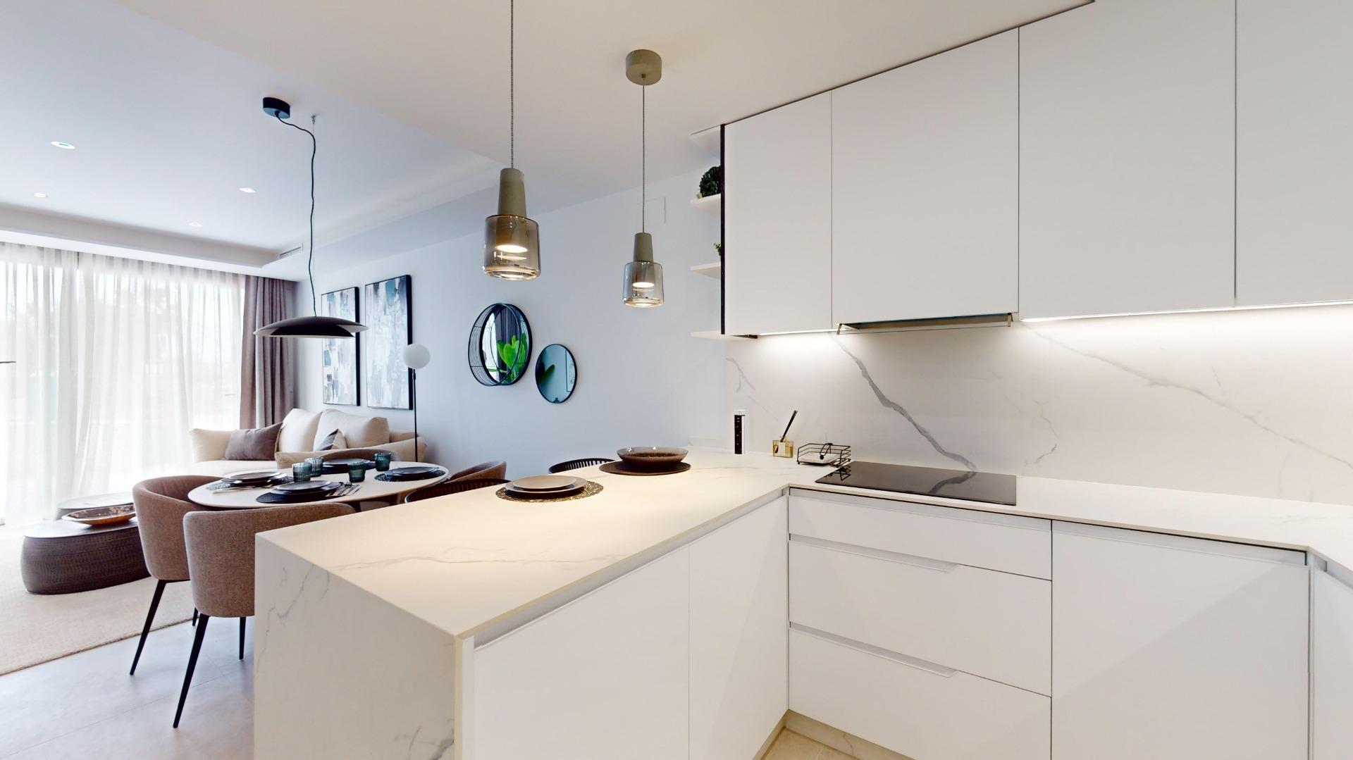 For sale - 3 Bedroom 2 Bathroom Apartment in Orihuela Costa - Lomas de Cabo Roig  - Alicante