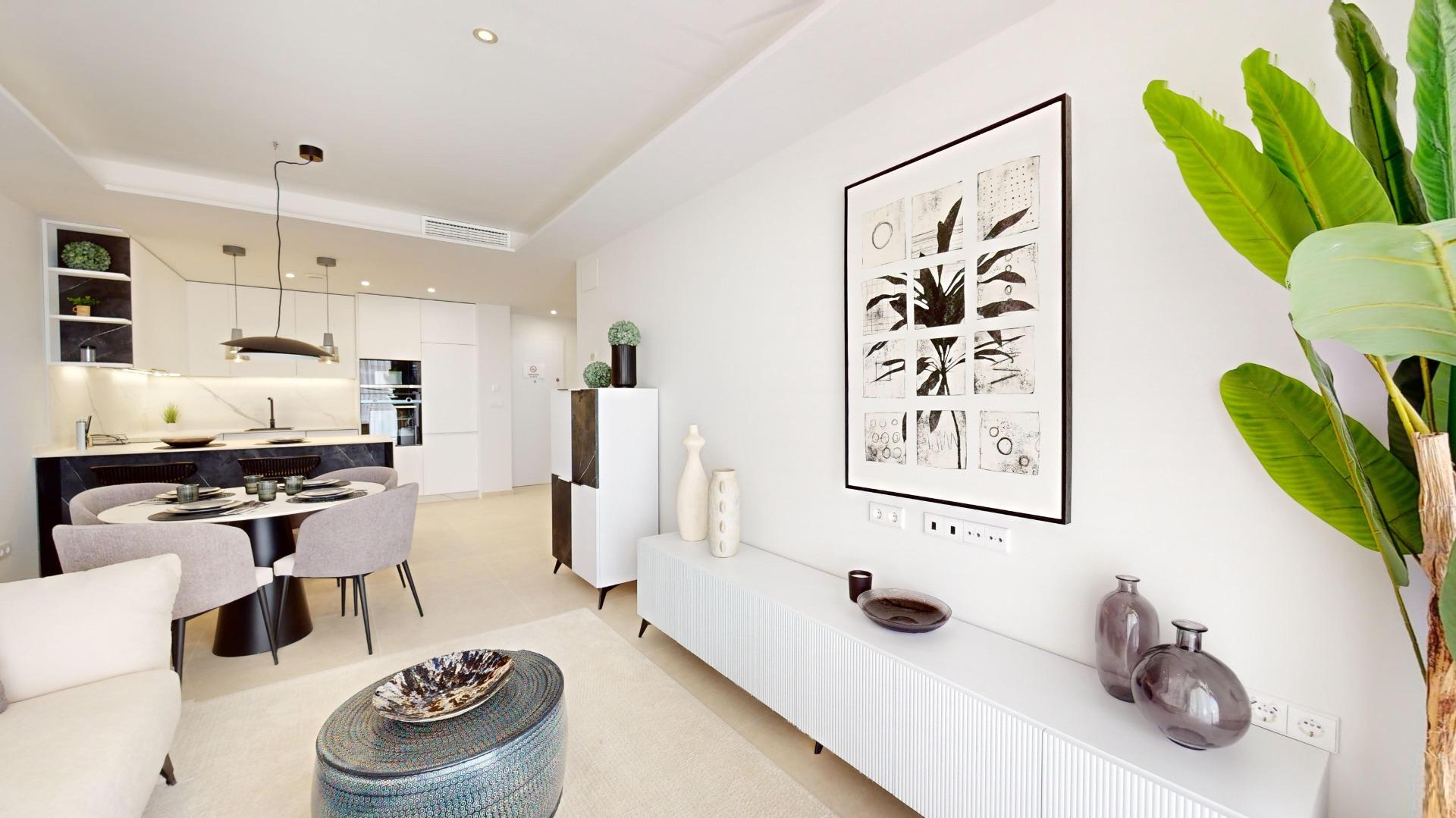 For sale - 3 Bedroom 2 Bathroom Apartment in Orihuela Costa - Lomas de Cabo Roig  - Alicante