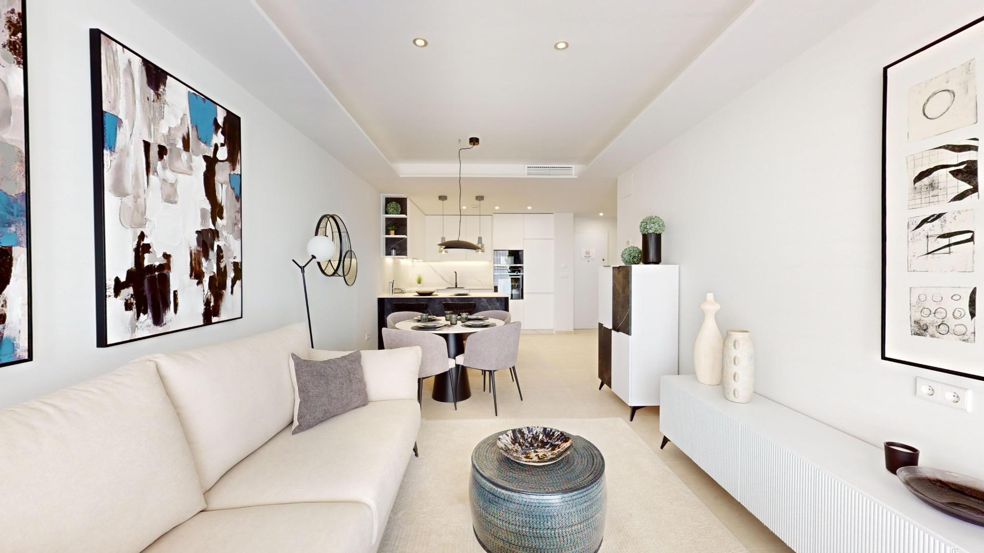 For sale - 3 Bedroom 2 Bathroom Apartment in Orihuela Costa - Lomas de Cabo Roig  - Alicante