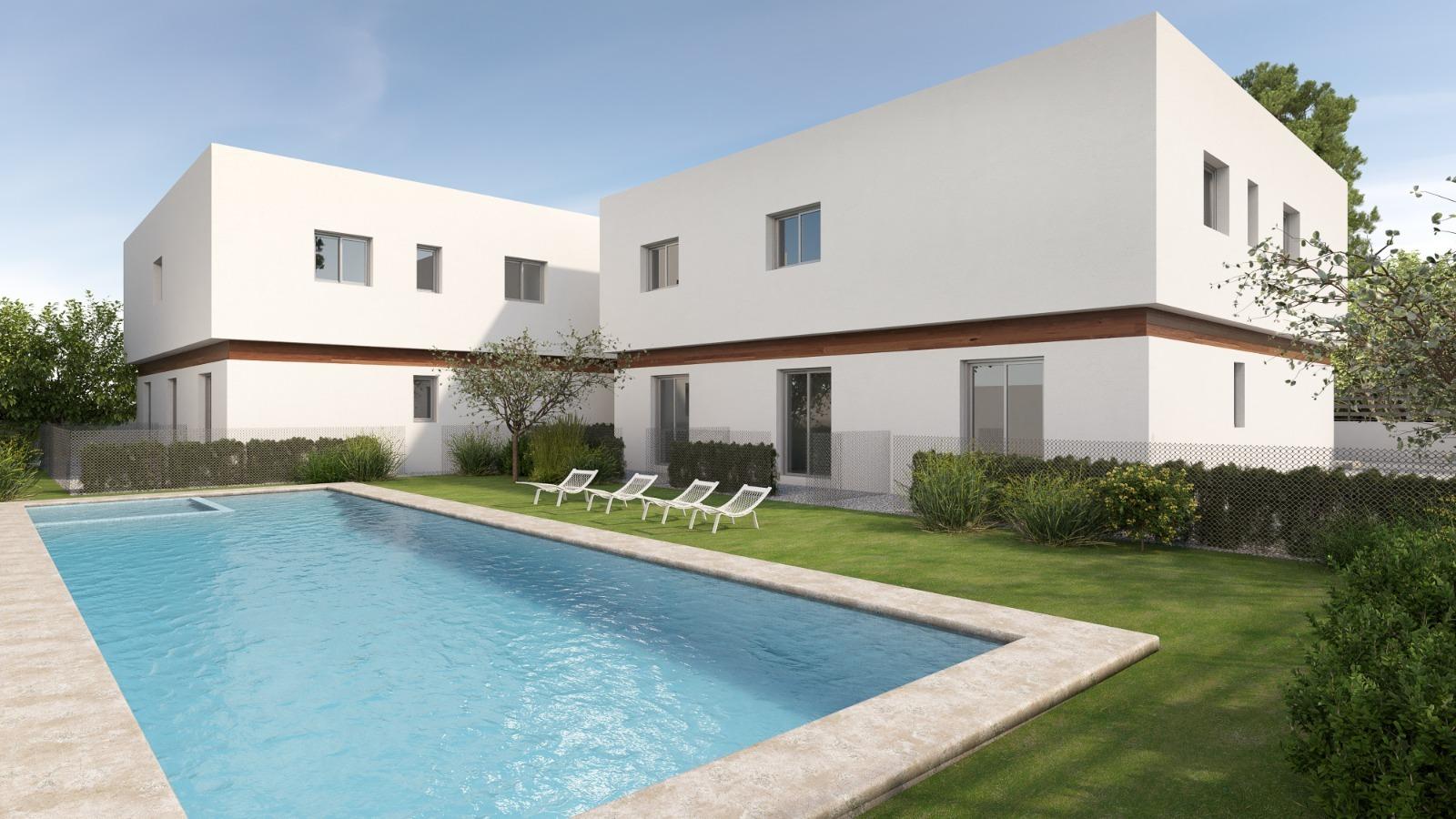 New Build - 2 Bedroom 2 Bathroom Town House in Villamartin - PAU 26  - Alicante