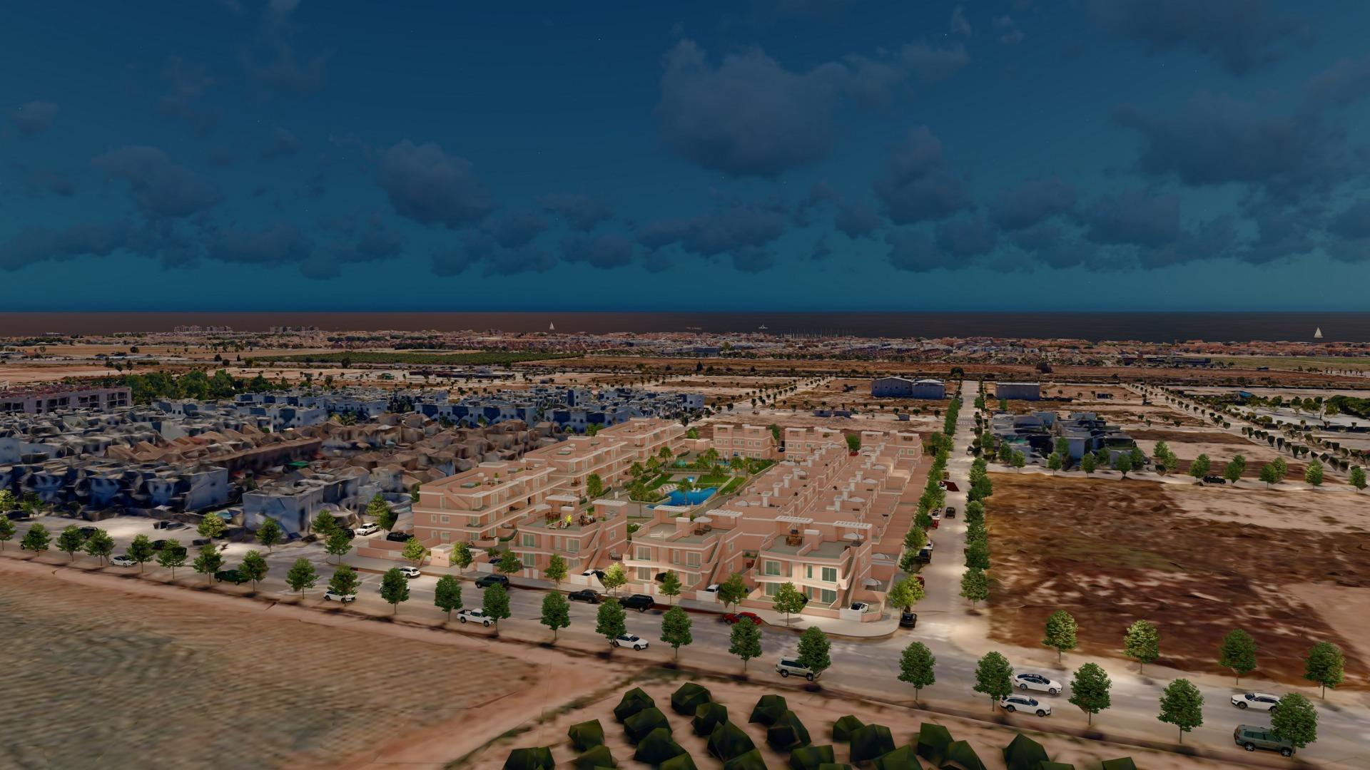 For sale - 3 Bedroom 2 Bathroom Penthouse in Pilar de La Horadada - Lo Monte  - Alicante