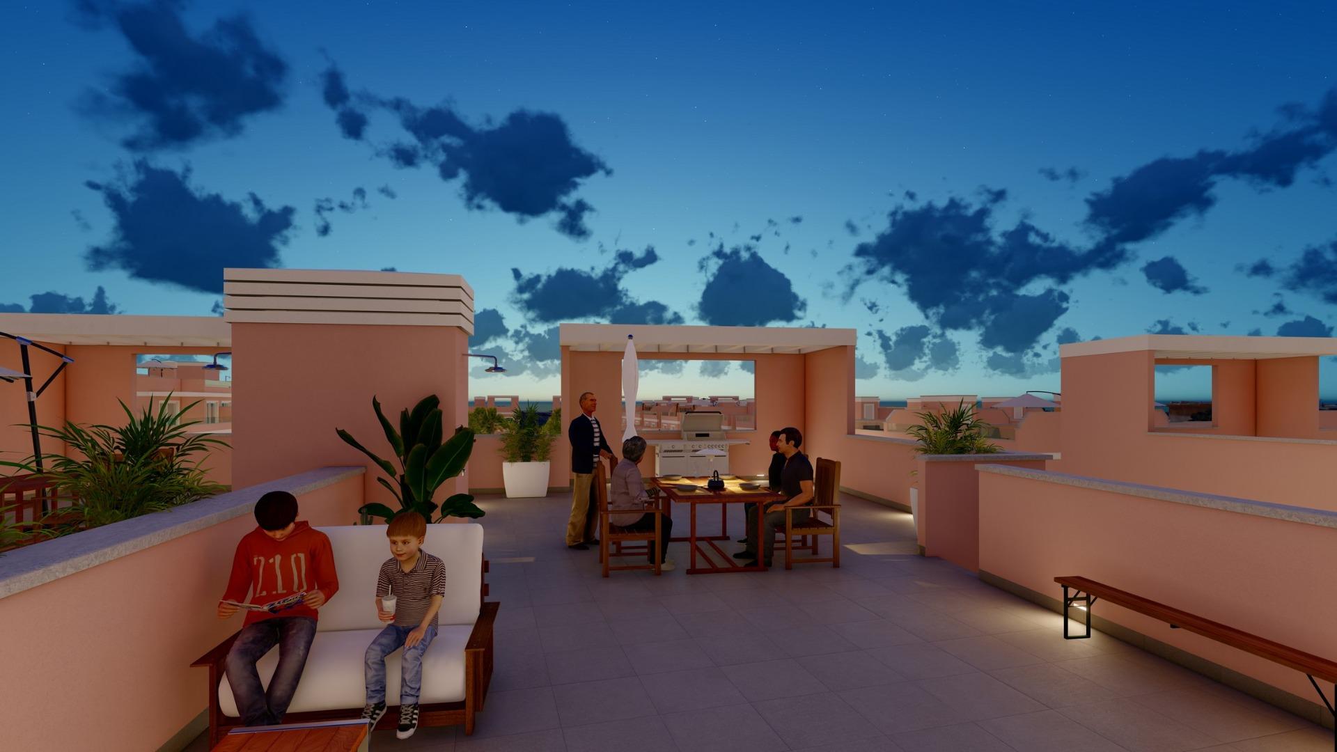 For sale - 3 Bedroom 2 Bathroom Bungalow in Pilar de La Horadada - Lo Monte  - Alicante