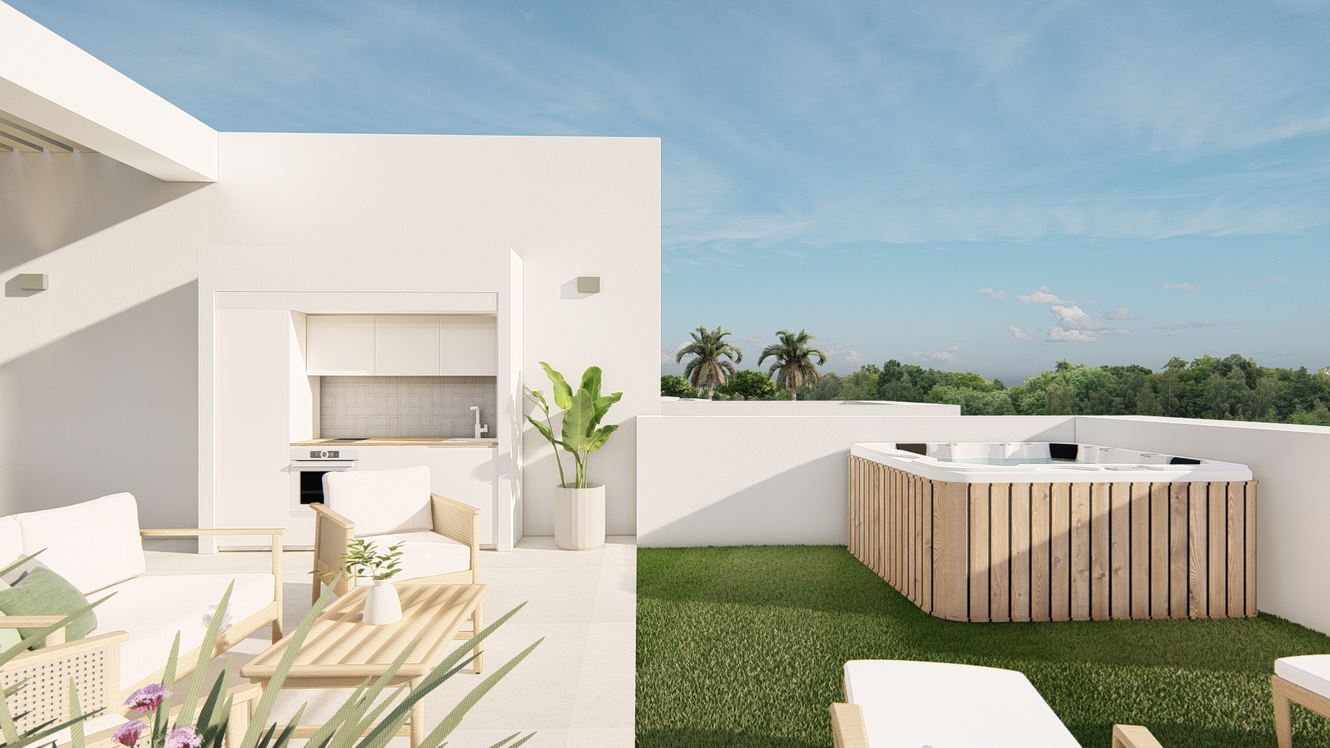 For sale - 2 Bedroom 2 Bathroom Penthouse in Ciudad Quesada - Lo Marabú  - Alicante