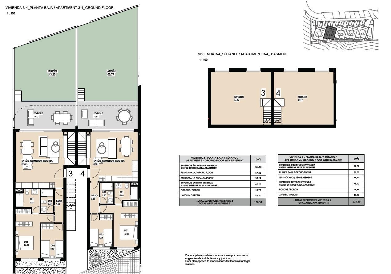 New Build - 2 Bedroom 2 Bathroom Bungalow in Torrevieja - La Mata-La Manguilla  - Alicante