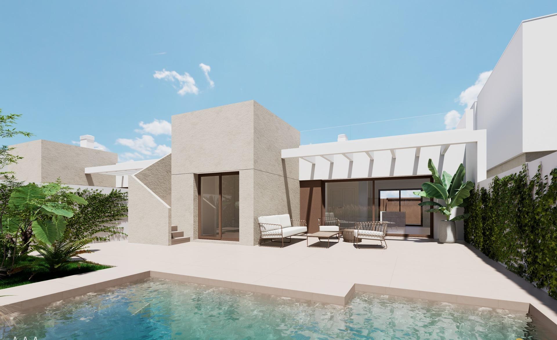 New Build - 3 Bedroom 2 Bathroom Bungalow in Los Alcazares - Serena Golf  - Murcia