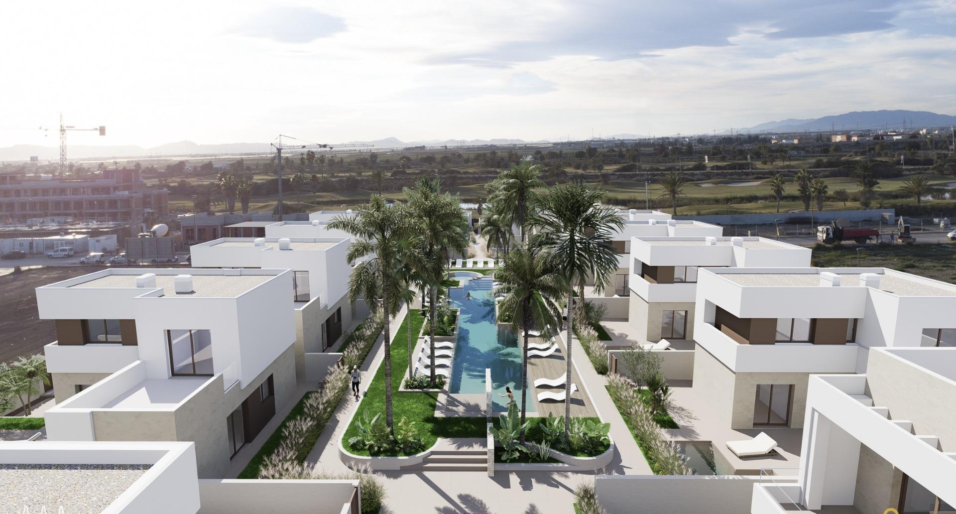 New Build - 3 Bedroom 2 Bathroom Bungalow in Los Alcazares - Serena Golf  - Murcia